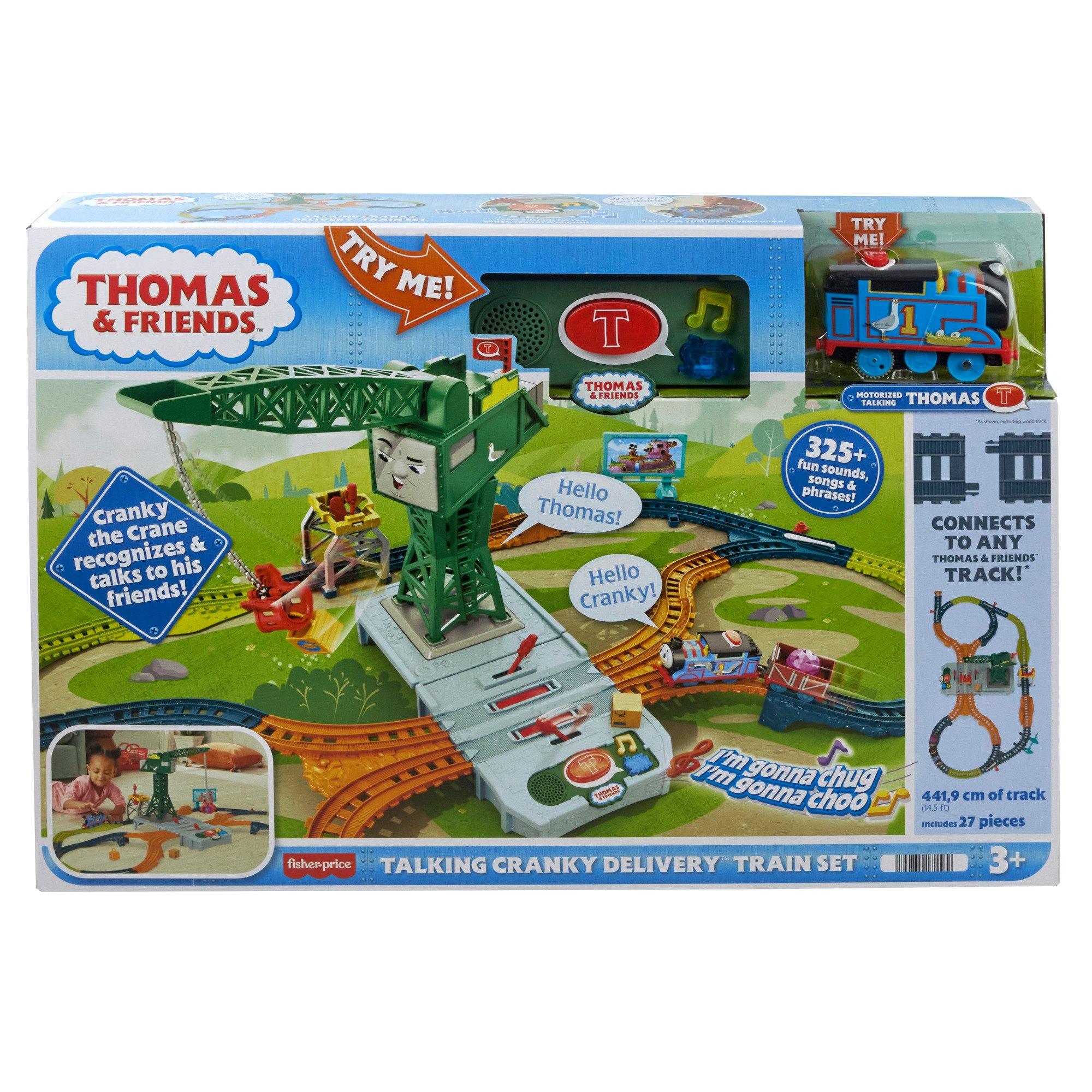Thomas And Friends  Talking Cranky Delivery Set -  Format An