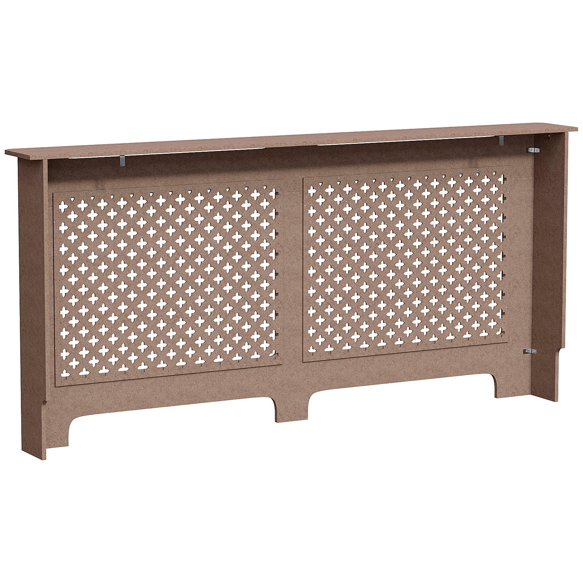 Natural - Lassic - Vida Designs Oxford Radiator Cover, Extra Large - 8