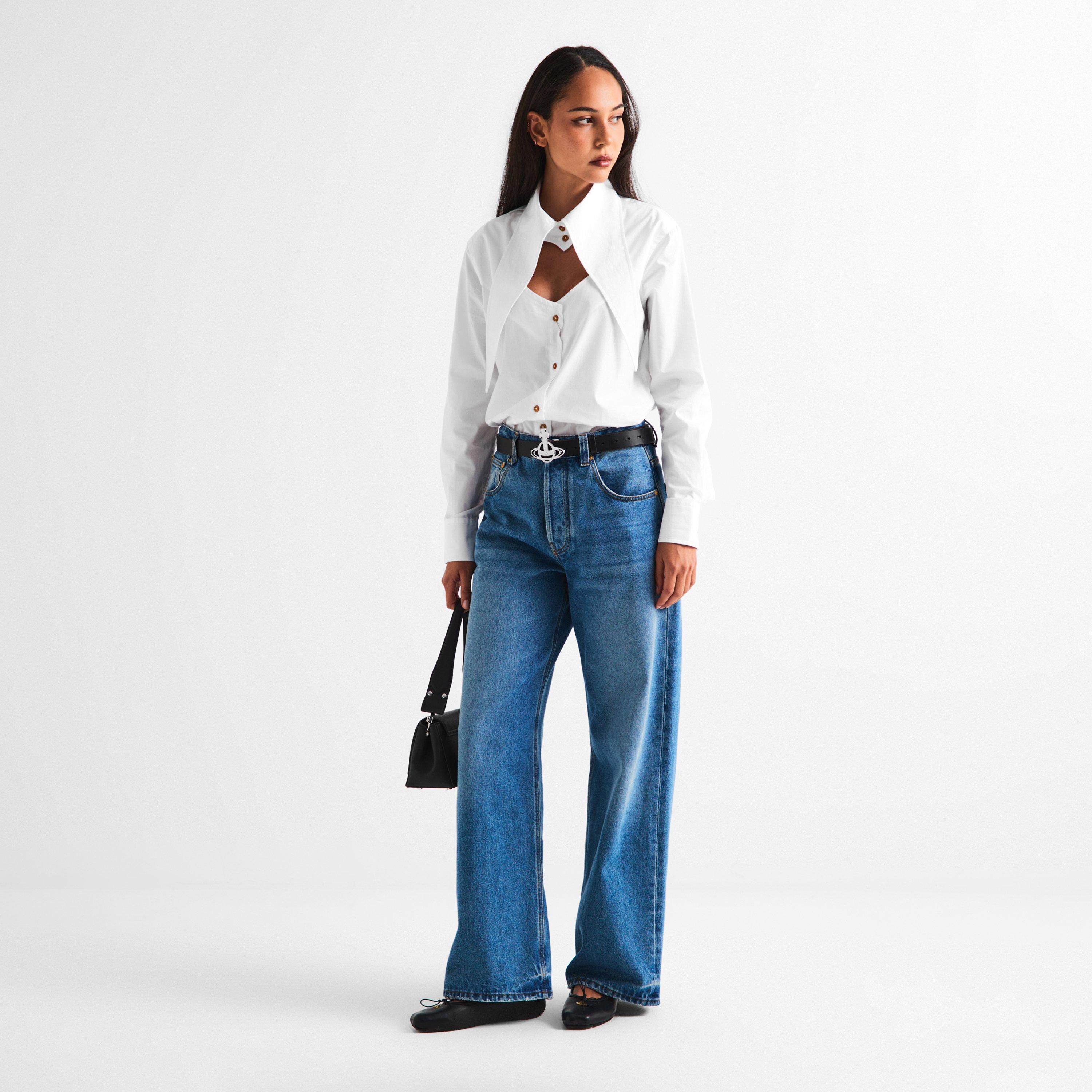 Black - Vivienne Westwood - Viv S Line Orb Blt Ld63 - 4