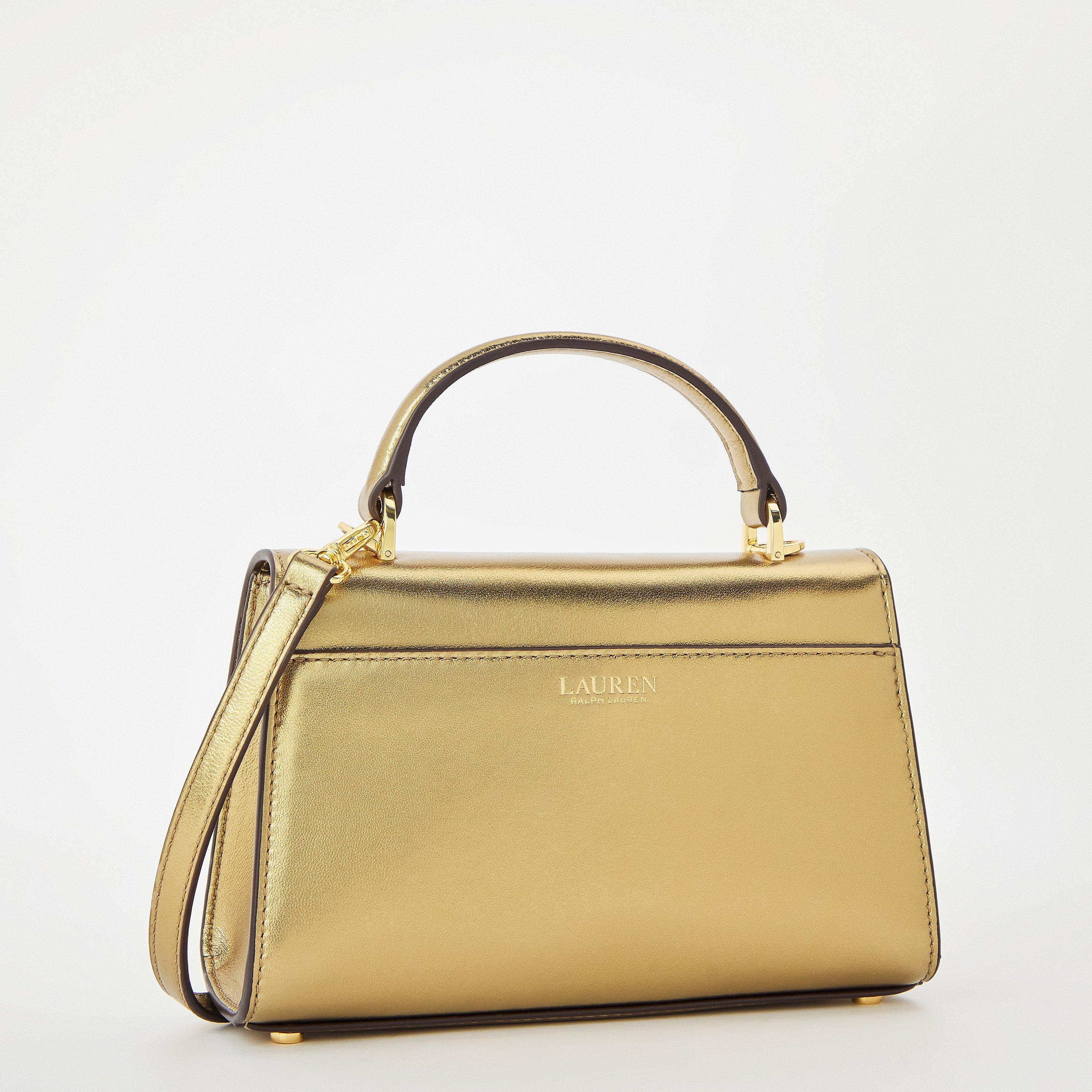 ANTIQUE GOLD - Lauren by Ralph Lauren - Lrl Farrah Satchel - 2