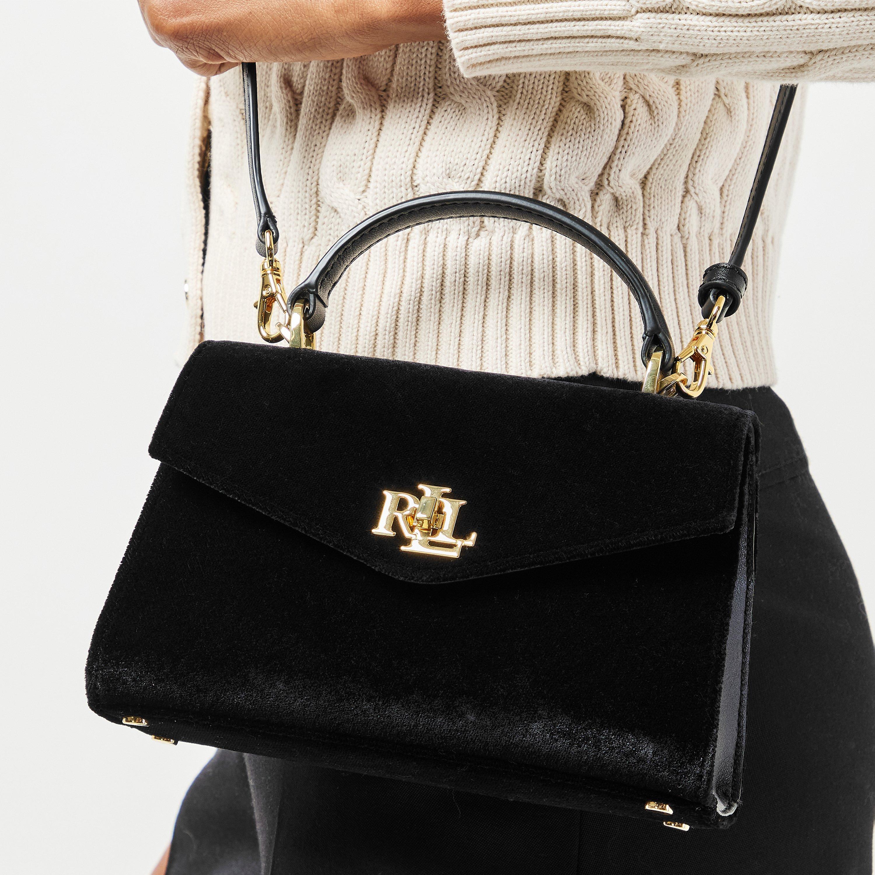 BLACK - Lauren by Ralph Lauren - Lrl Farrah Satchel - 3