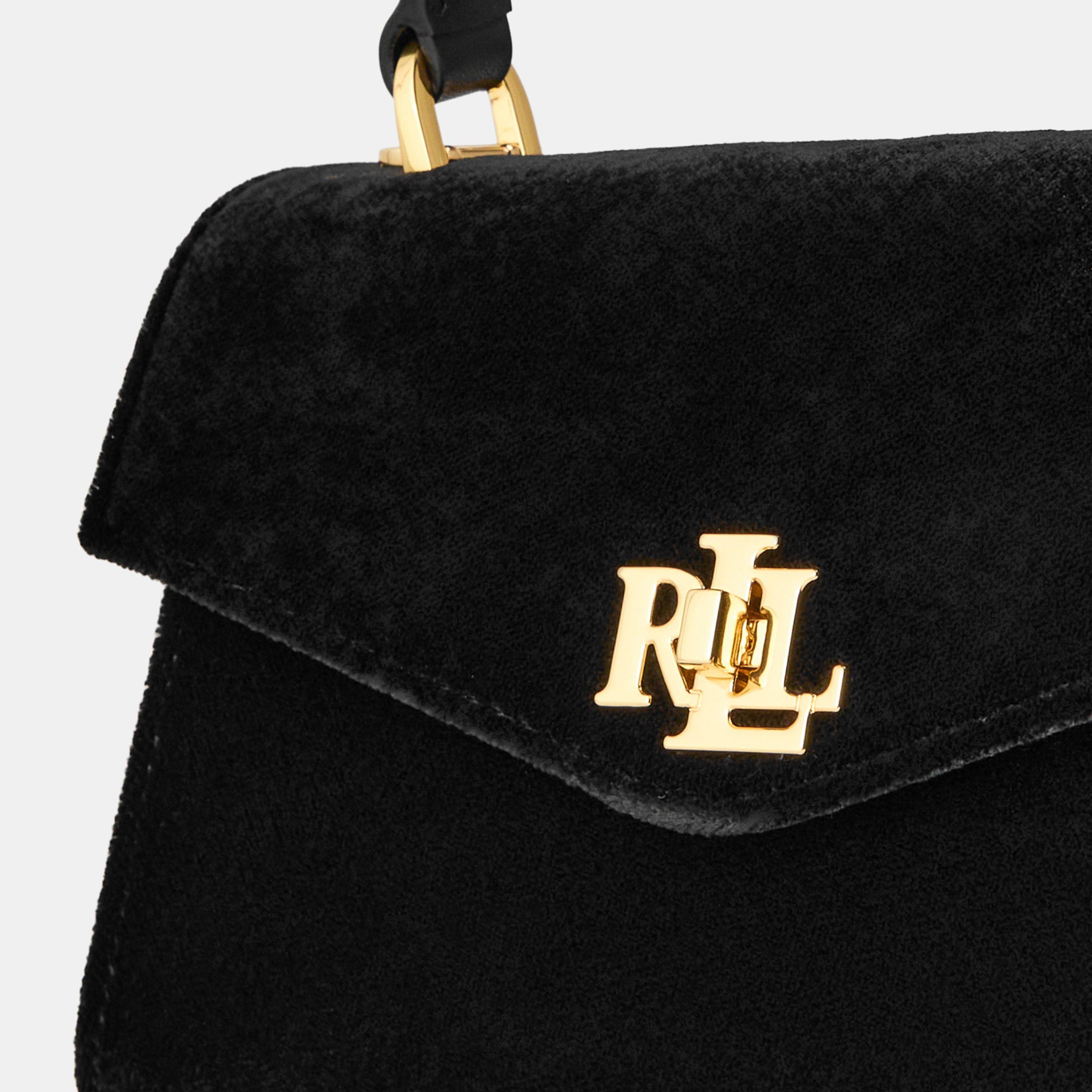 BLACK - Lauren by Ralph Lauren - Lrl Farrah Satchel - 4