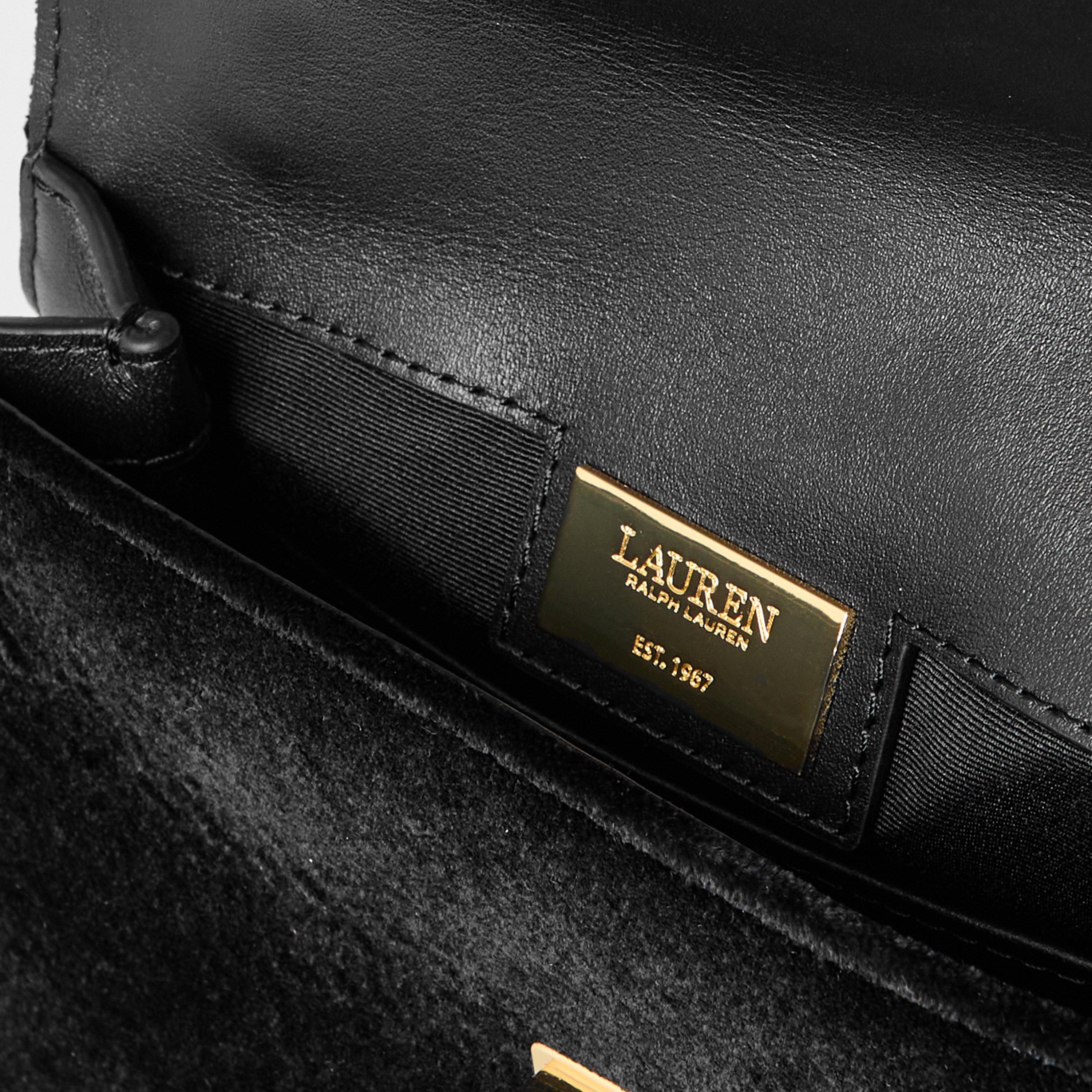 BLACK - Lauren by Ralph Lauren - Lrl Farrah Satchel - 5