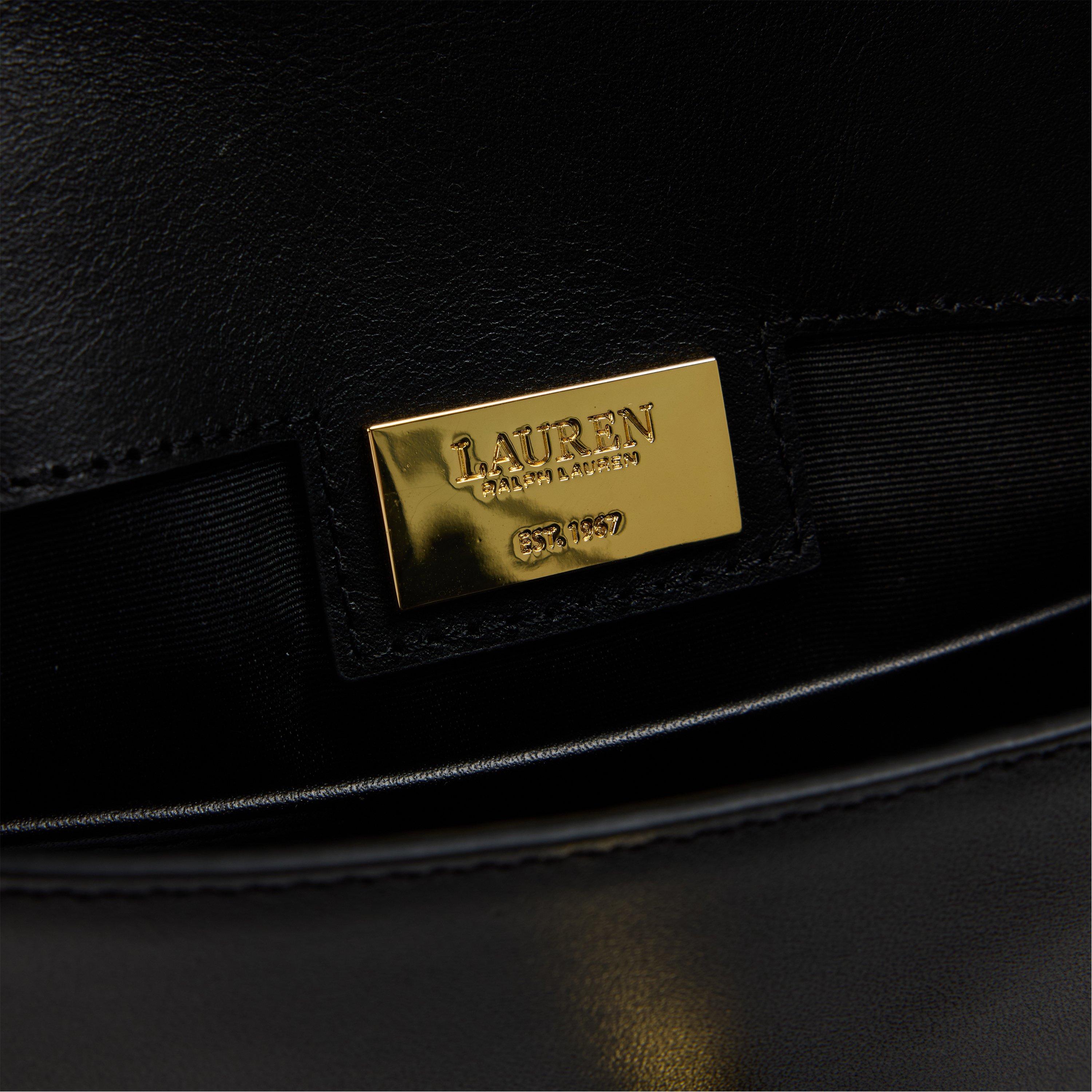 BLACK - Lauren by Ralph Lauren - Lrl Farrah Satchel - 5