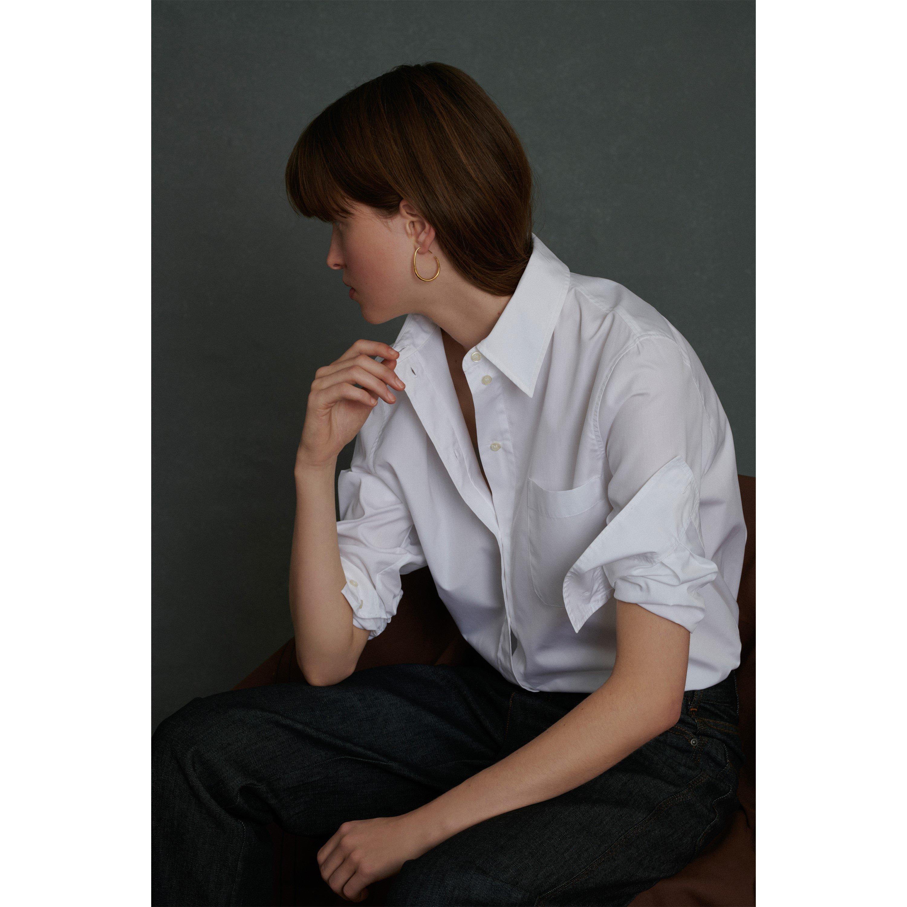 Gold - Soeur - Women's Yasmine Hoop Earrings - 2