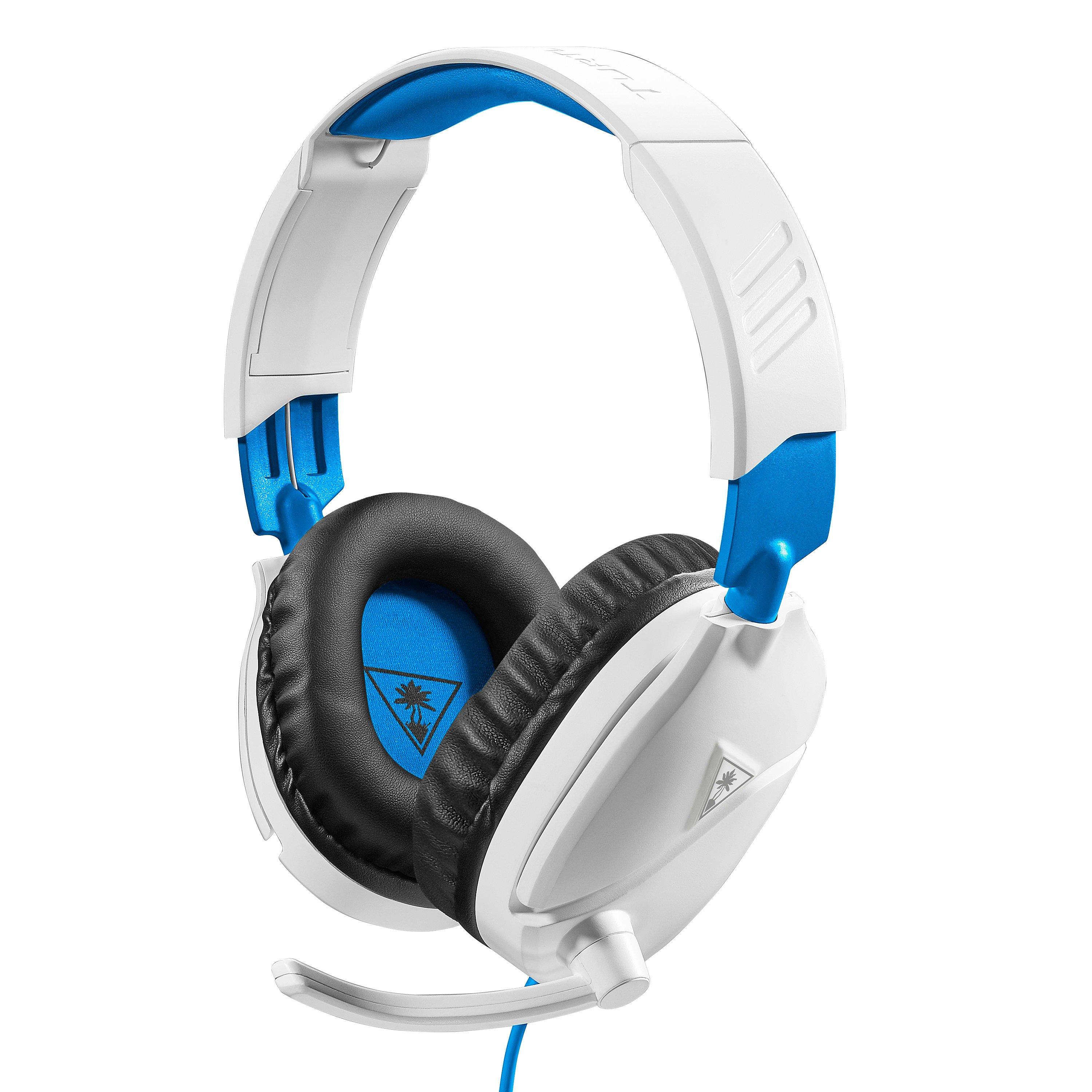 White/Blue - Turtle Beach - Recon 70P Headset - White - 1