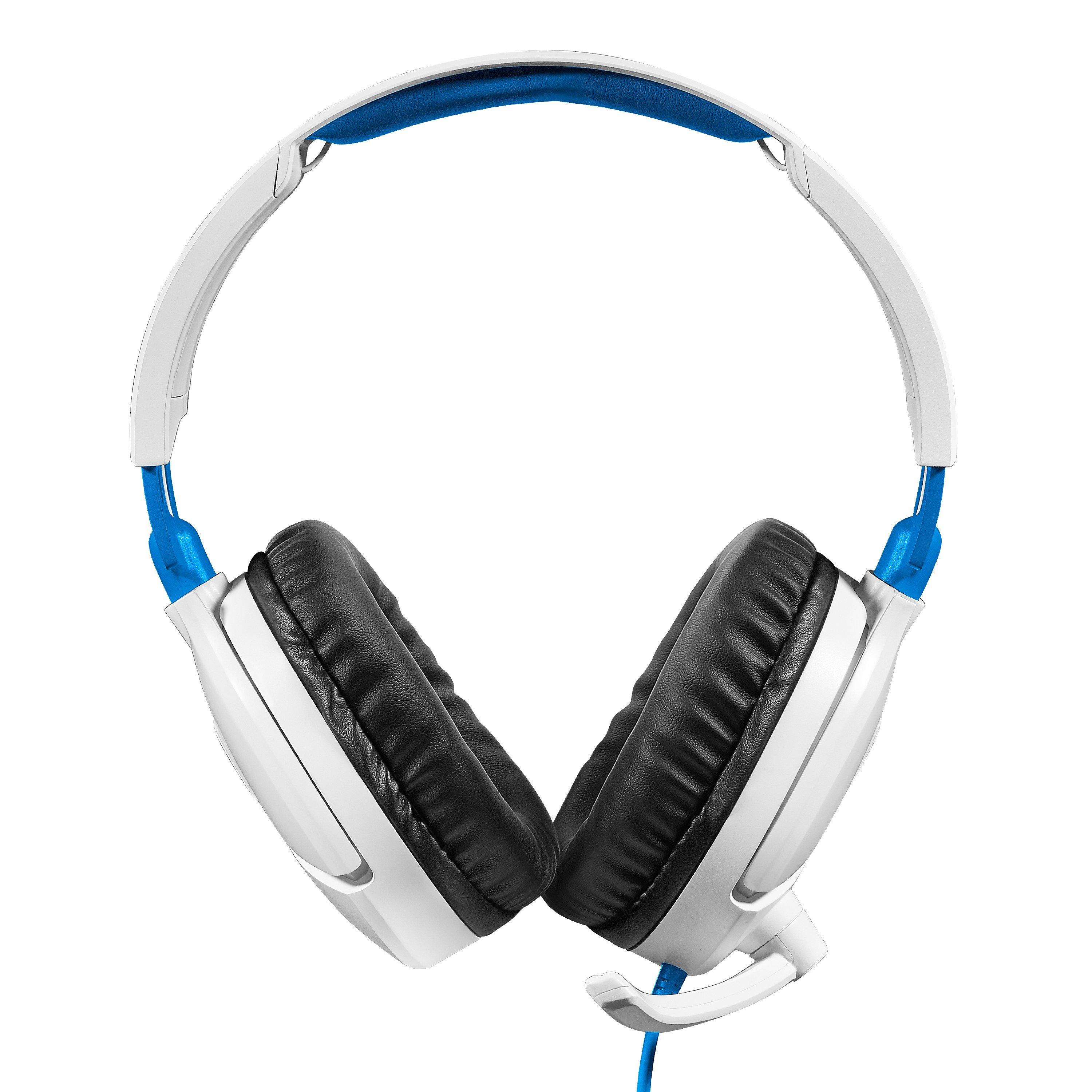 White/Blue - Turtle Beach - Recon 70P Headset - White - 11