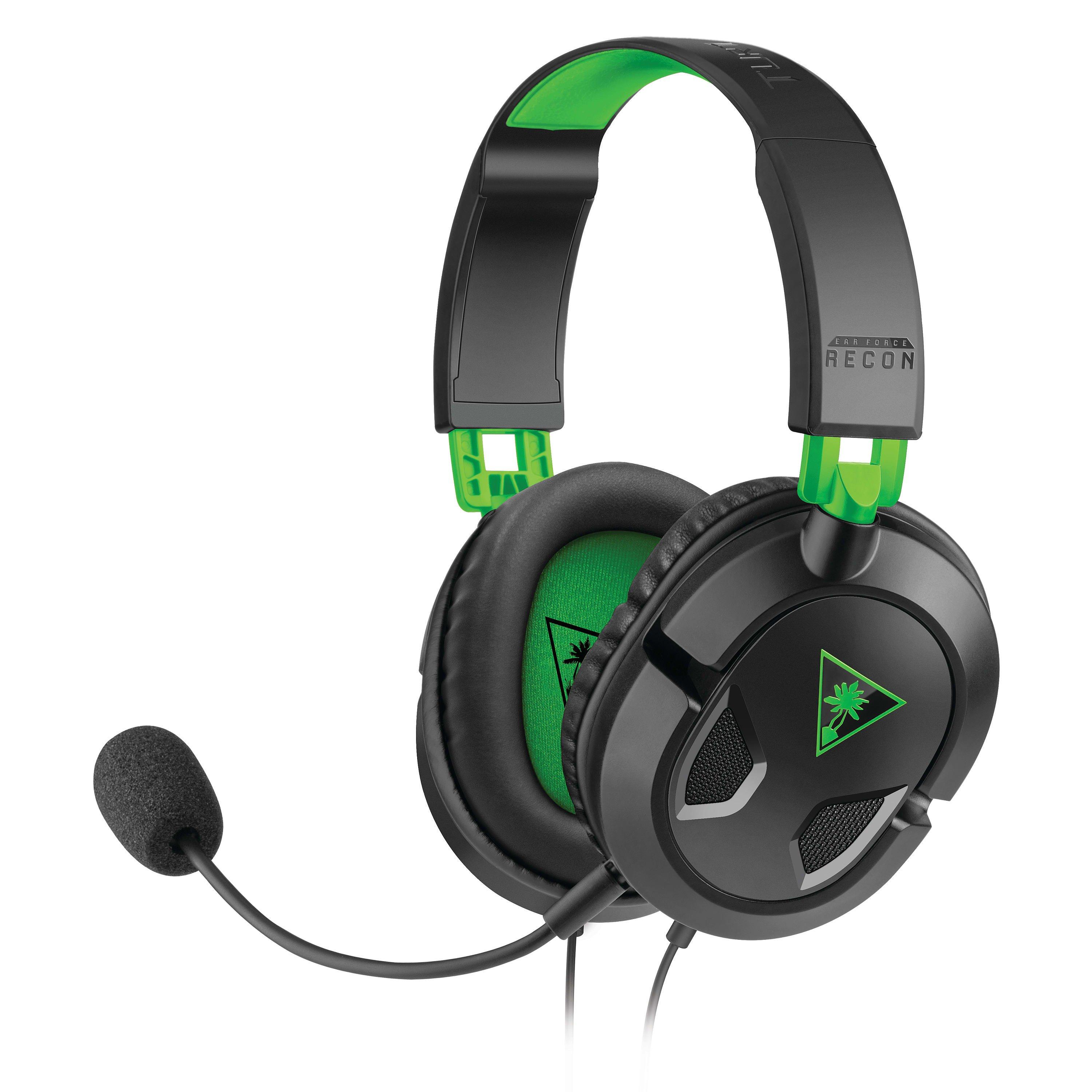 Black/Green - Turtle Beach - Recon 50X Xbox PS5 PS4 PC Gaming Headset – Black - 1