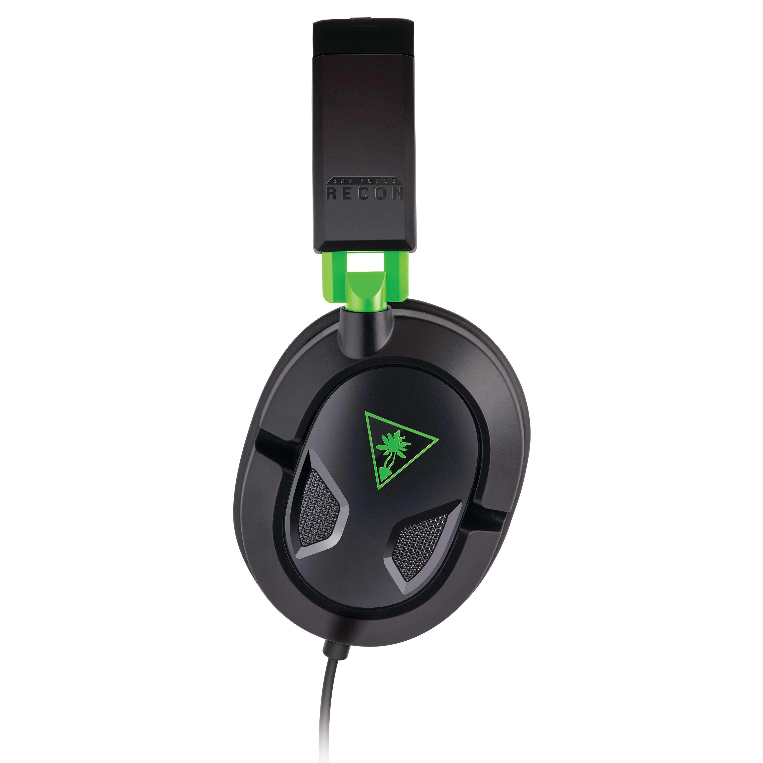 Black/Green - Turtle Beach - Recon 50X Xbox PS5 PS4 PC Gaming Headset – Black - 6