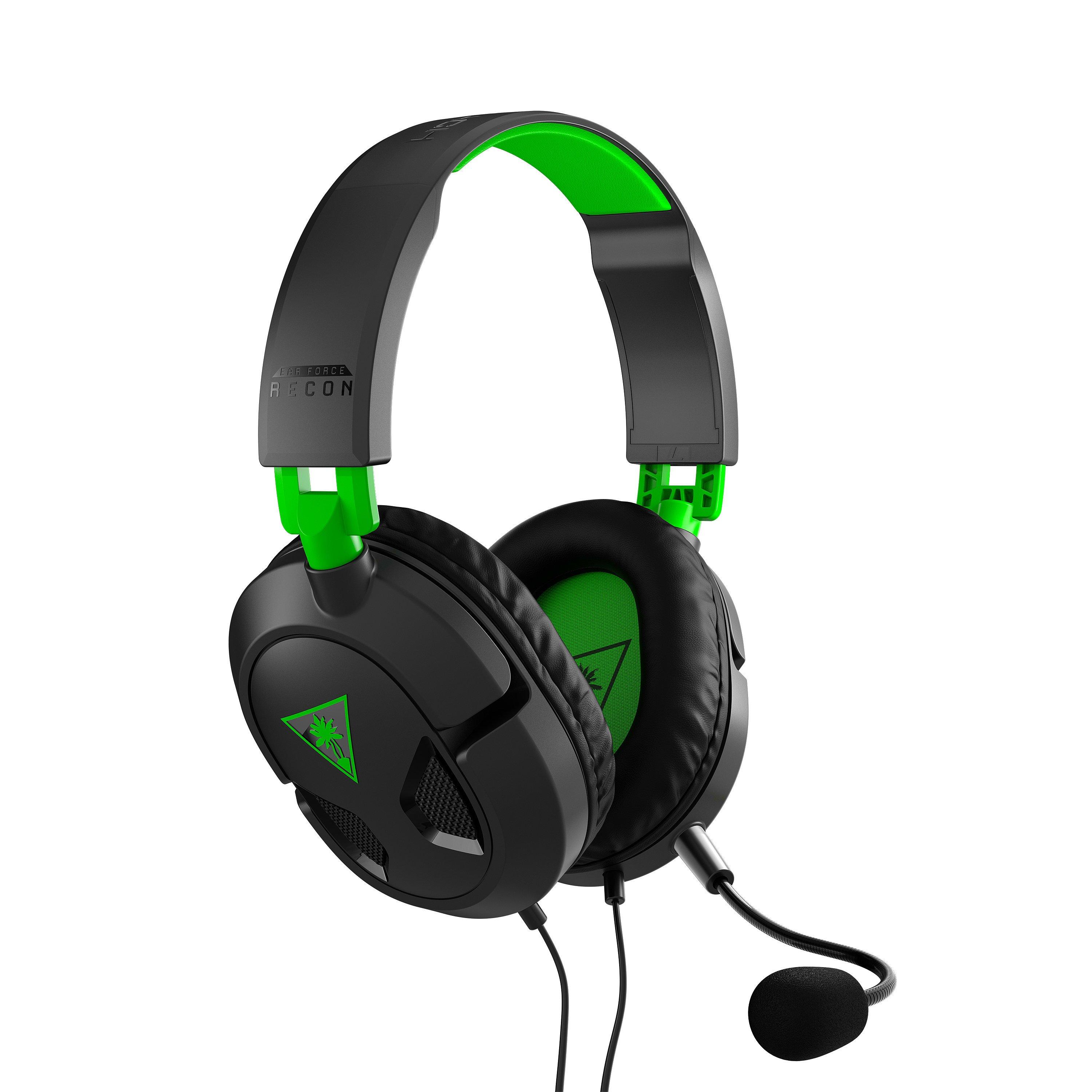 Black/Green - Turtle Beach - Recon 50X Xbox PS5 PS4 PC Gaming Headset – Black - 8