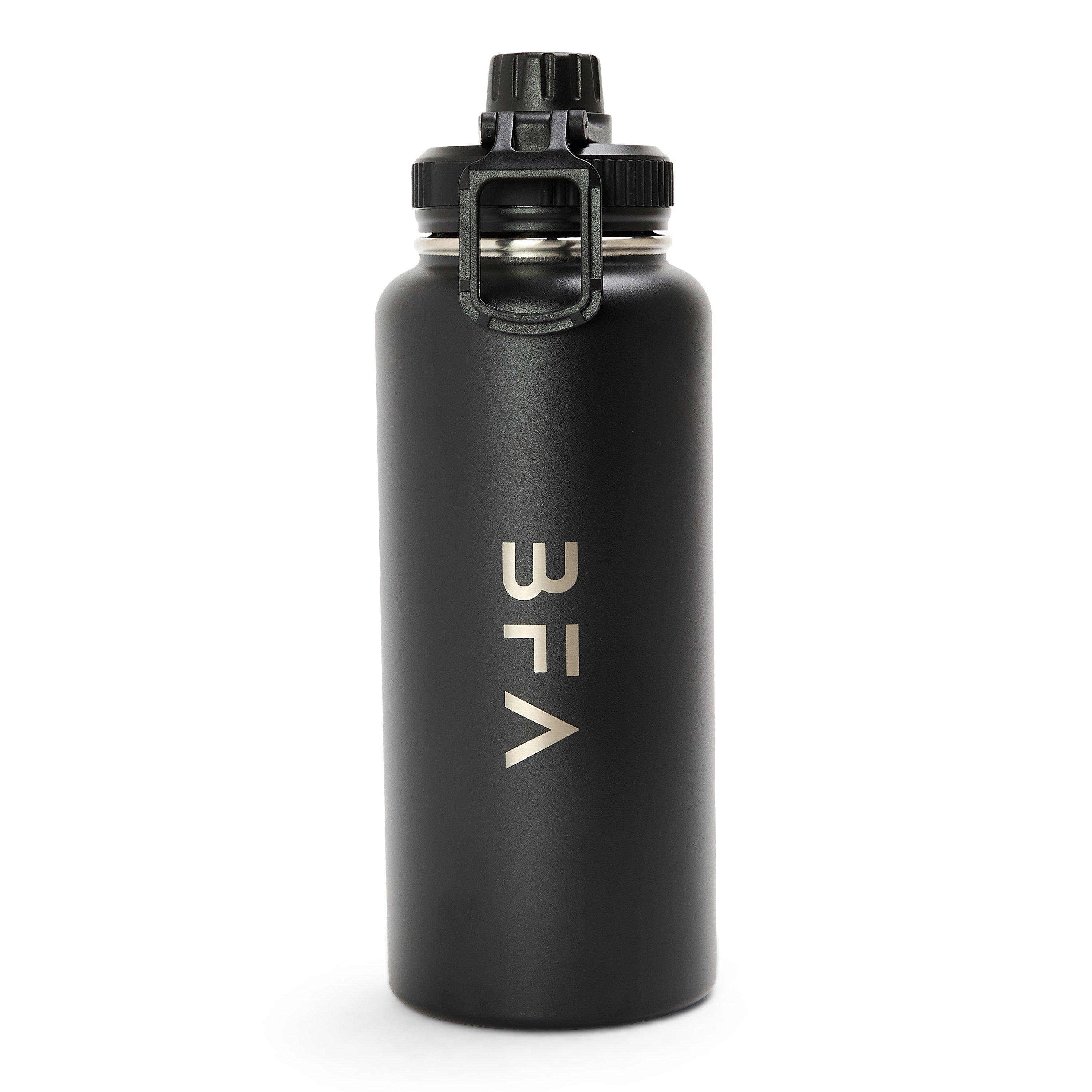 Black - Built for Athletes - Flow Bottle Water Bottle - 1