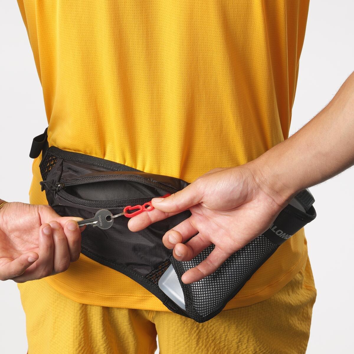 Black - Salomon - BELT 3D BOTTLE BLACK - 6