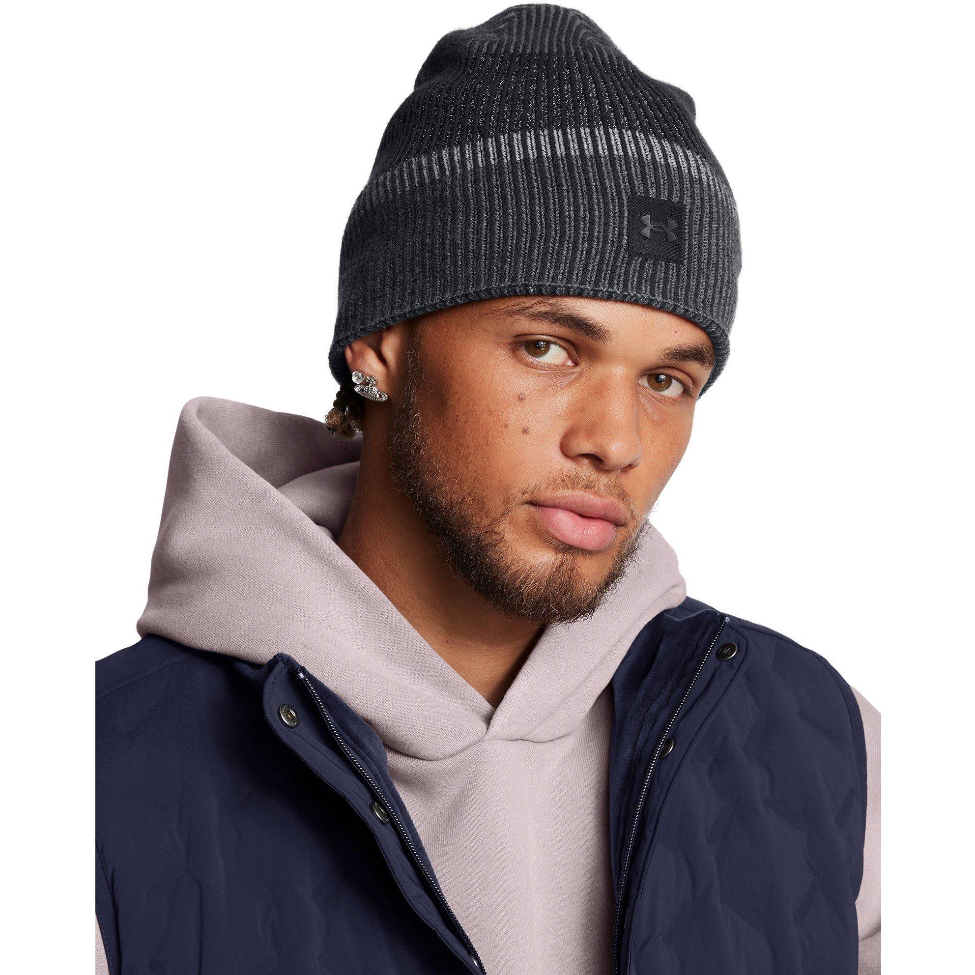 Noir - Under Armour - Adults Launch Reflective Running Hat - 3