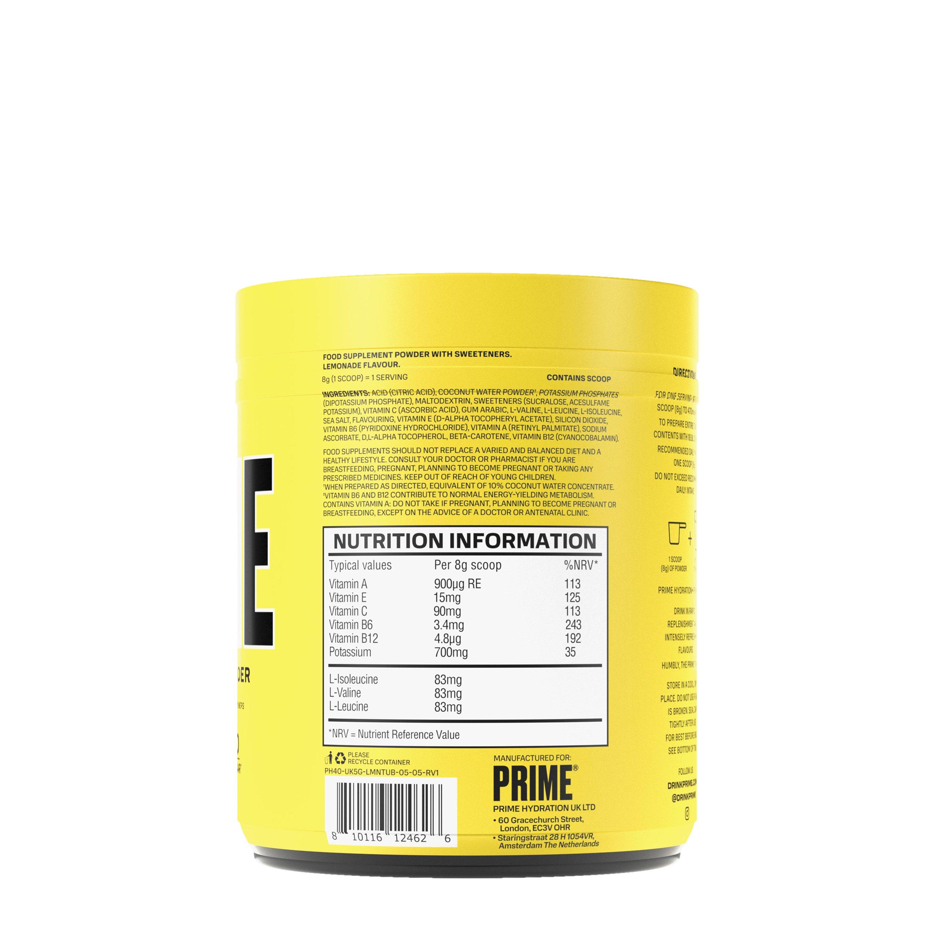 Lemonade - Prime - Hydration Powder - 2