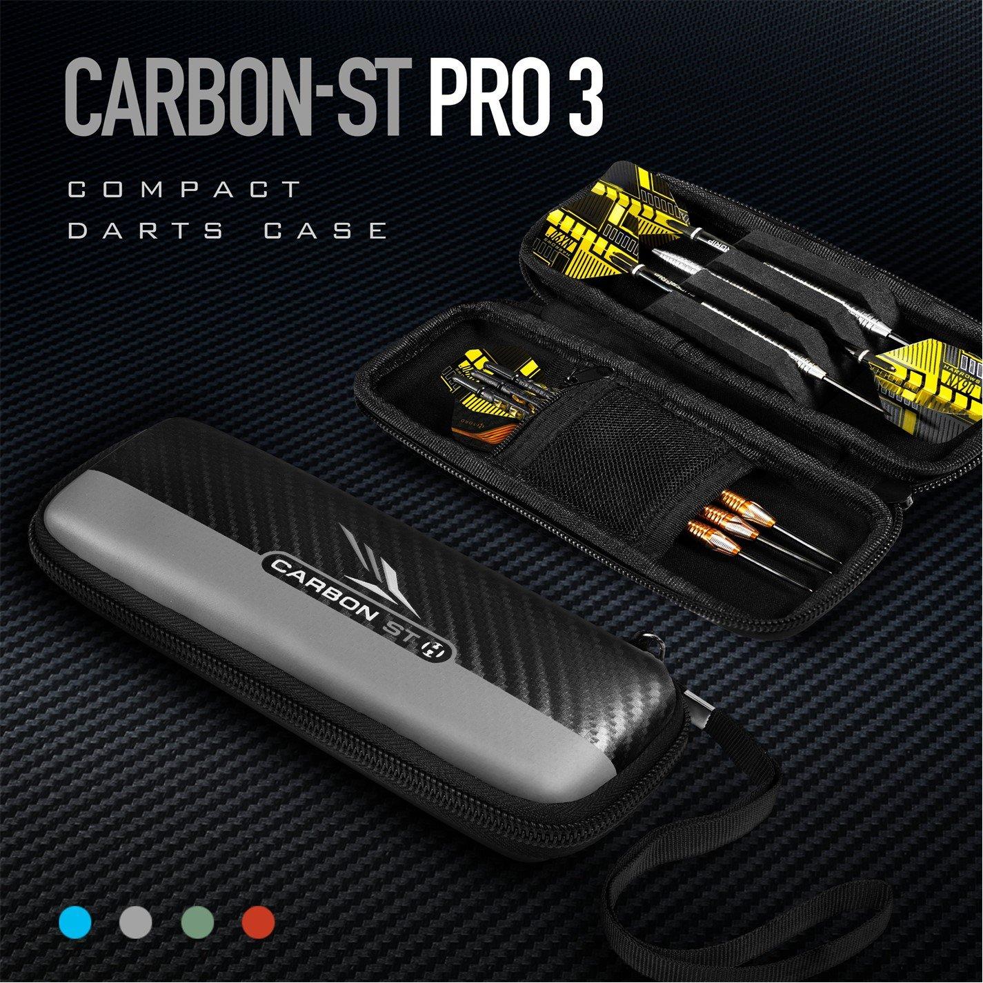Black - Harrows Darts - Carbon Wallet - 3