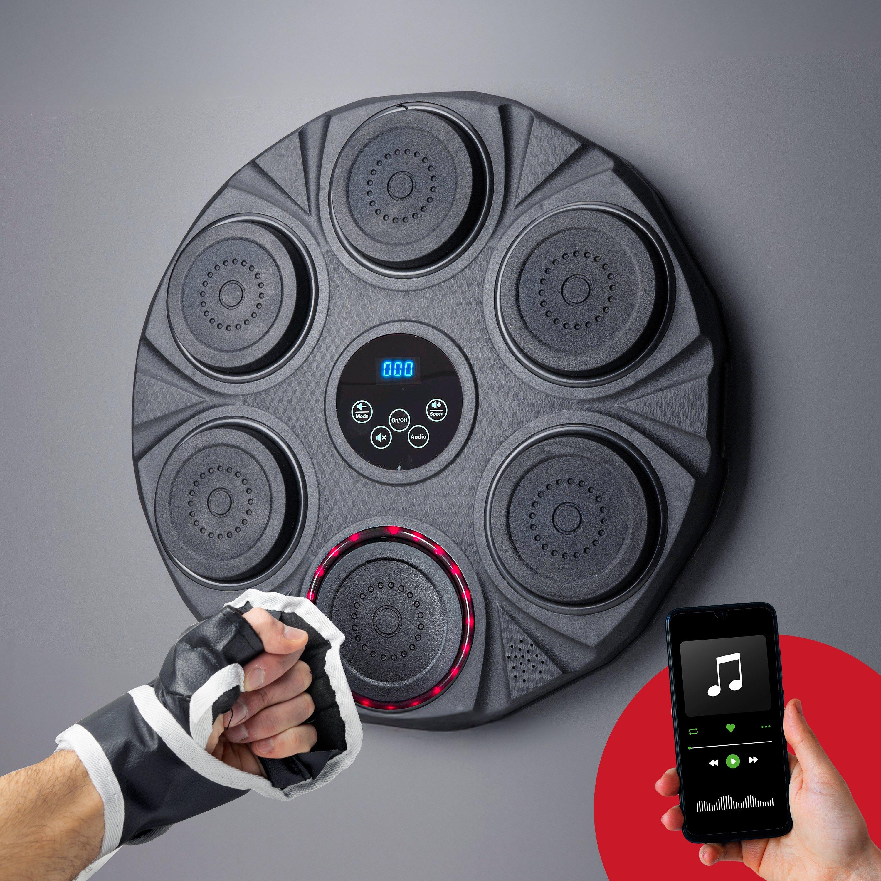 Black - Red5 - Light Up Musical Boxing Pad - 1