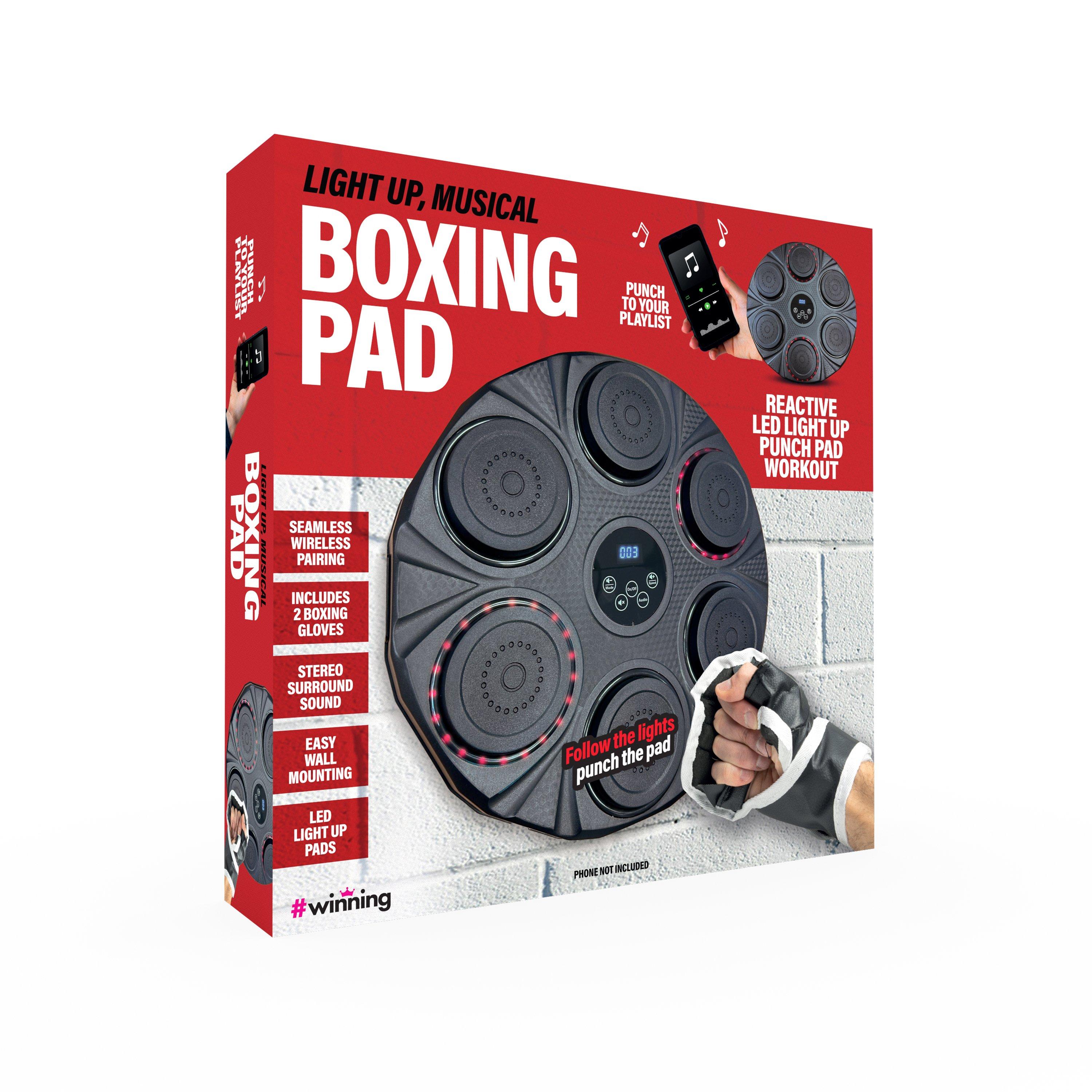 Black - Red5 - Light Up Musical Boxing Pad - 2