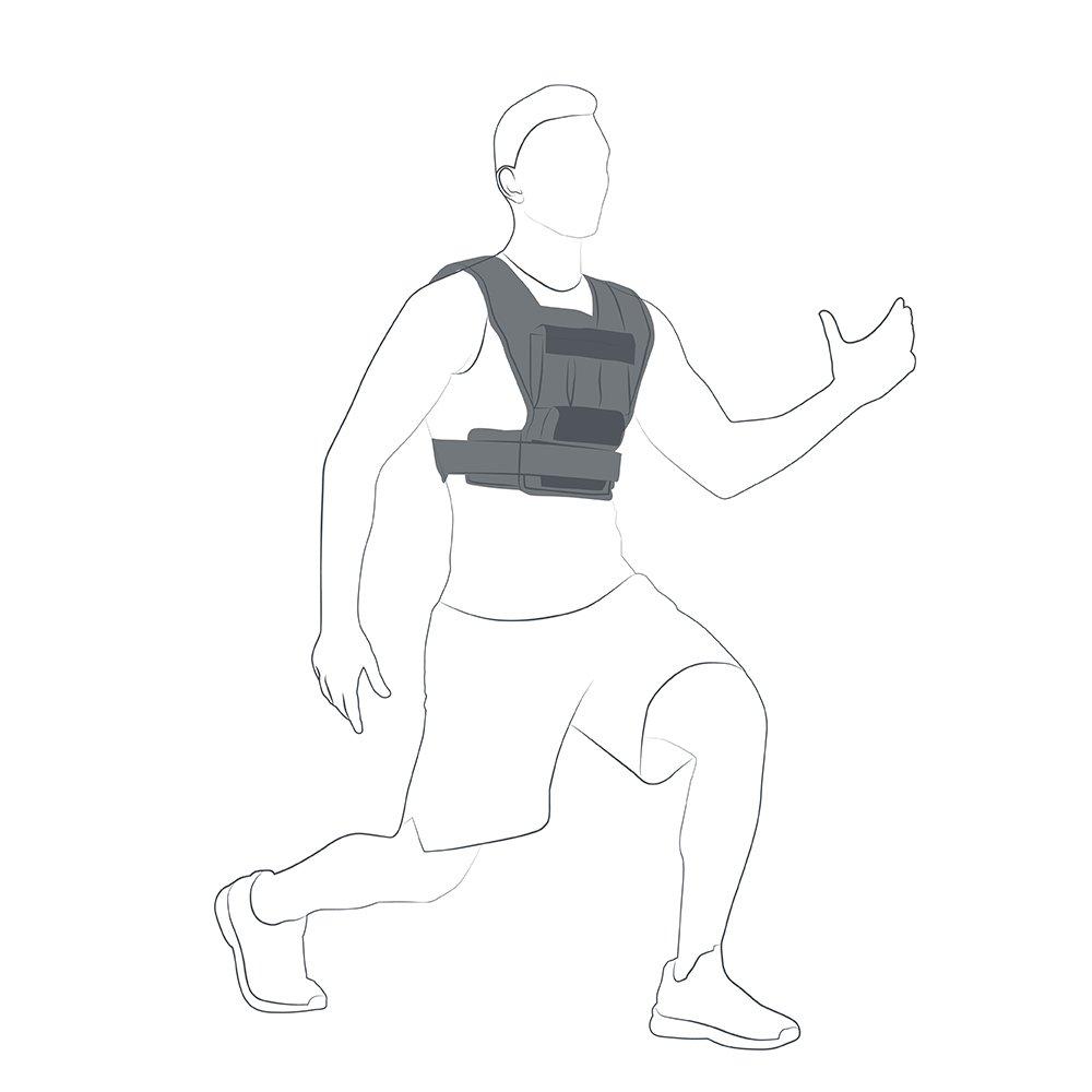 Black - Everlast - Unisex Adults 61 Weighted Body Weights - 6