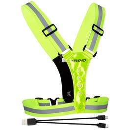 Avento Sports Safety Vest LED Rechargeable