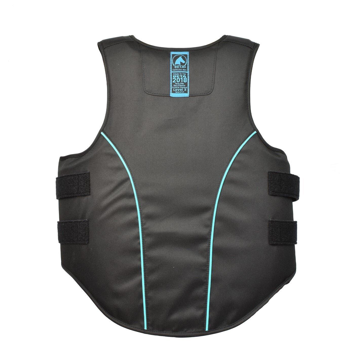 Zwart - John Whitaker - Childrens Riding PRO Body Protector - 2