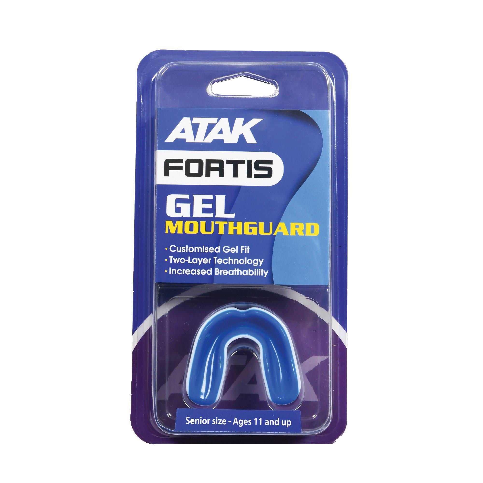 Blauw/Wit - ATAK Sports - Fortis Gel Mouthguard Senior - 1