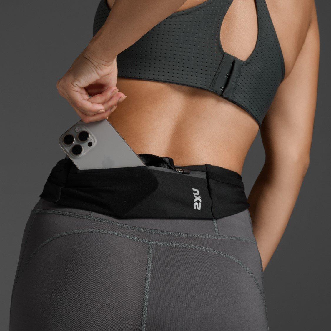 Black/Black - 2XU - Running Belt Mens - 6