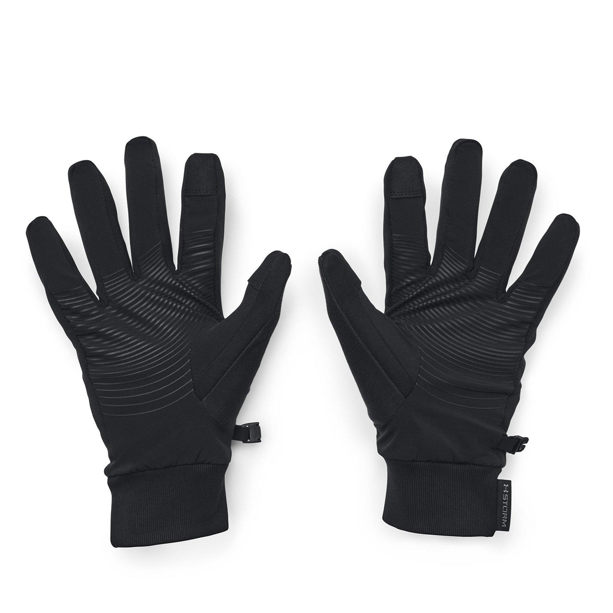 Noir - Under Armour - Men's Storm Fleece Running Glove - 2