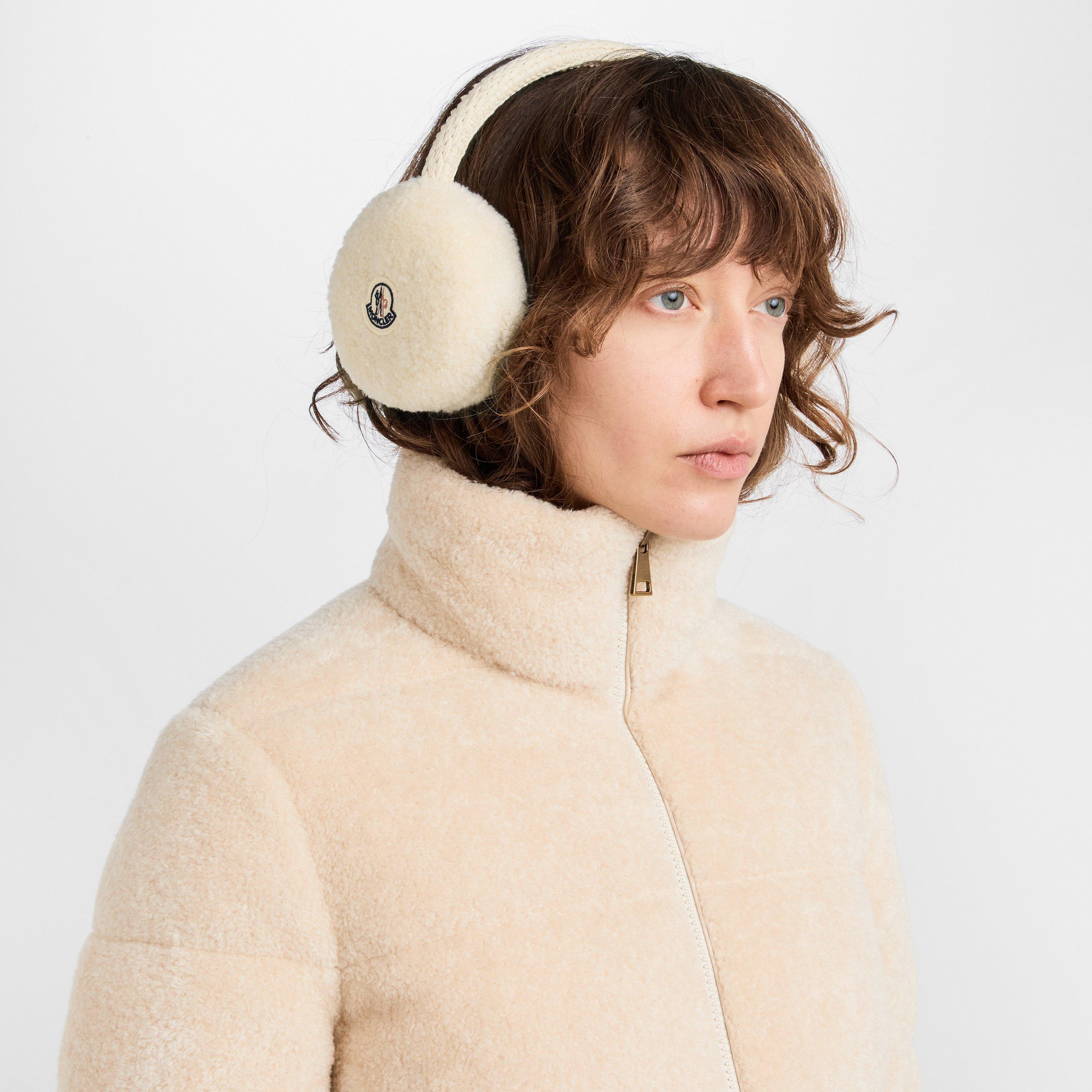 Cream 050 - Moncler - Women's Earmuffs - 3