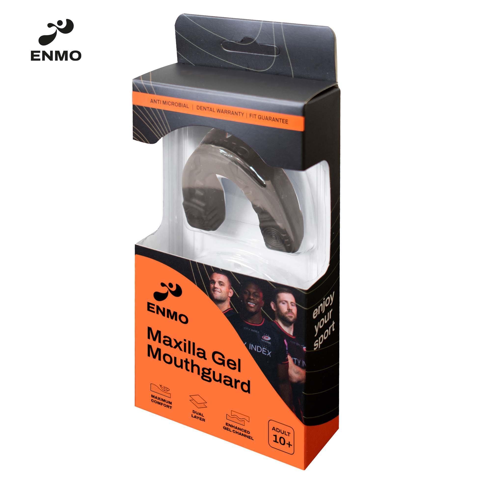 Nero/Rosso - Hy-Pro - ENMO MaxillaGel Mouthguard - 4