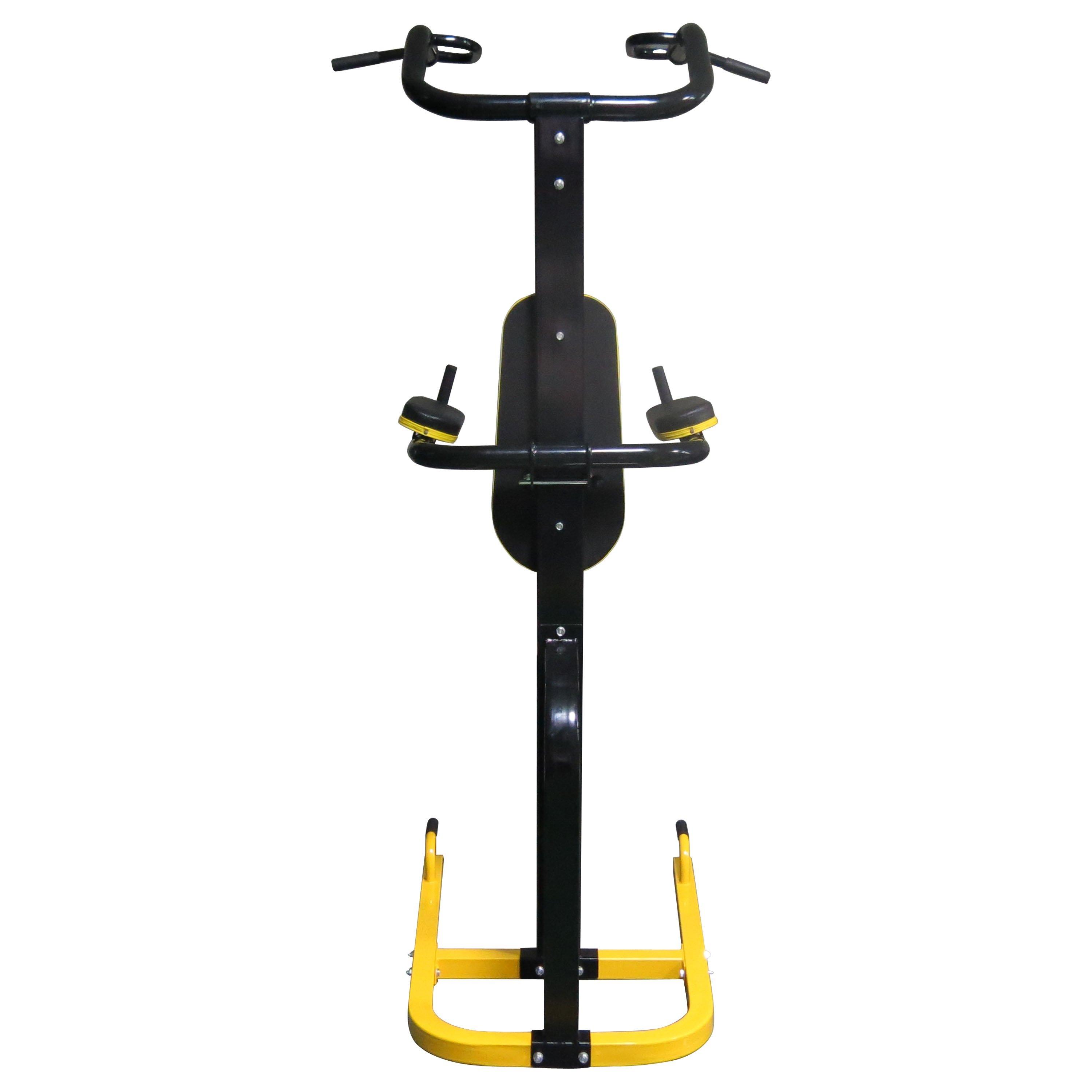 Black/Yellow - Everlast - Complete Home Workout Pull-Up Tower Adults - 4