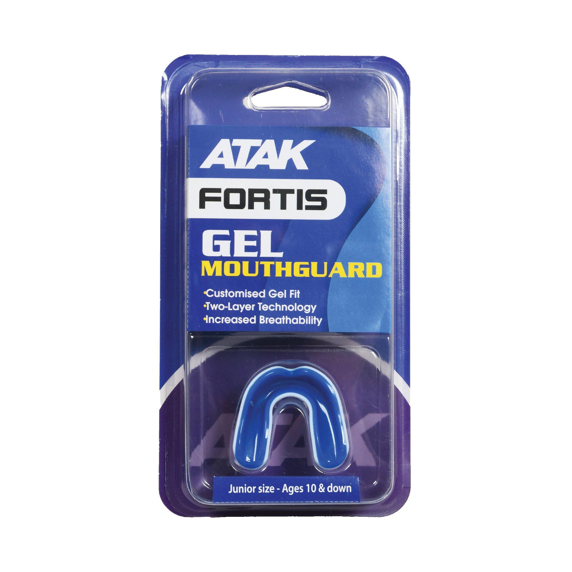 Bleu/Blanc - ATAK Sports - Fortis Gel Mouthguard Junior - 1