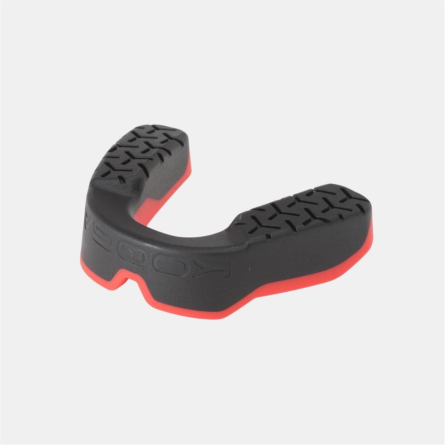 Kooga Ergo Fit Fusion Mouthguard - Black/Red - Senior