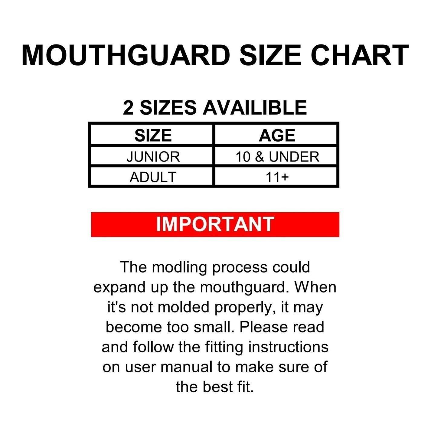 Azul Marinho - KooGa - Ergo Fit Gel Mouthguard - 6