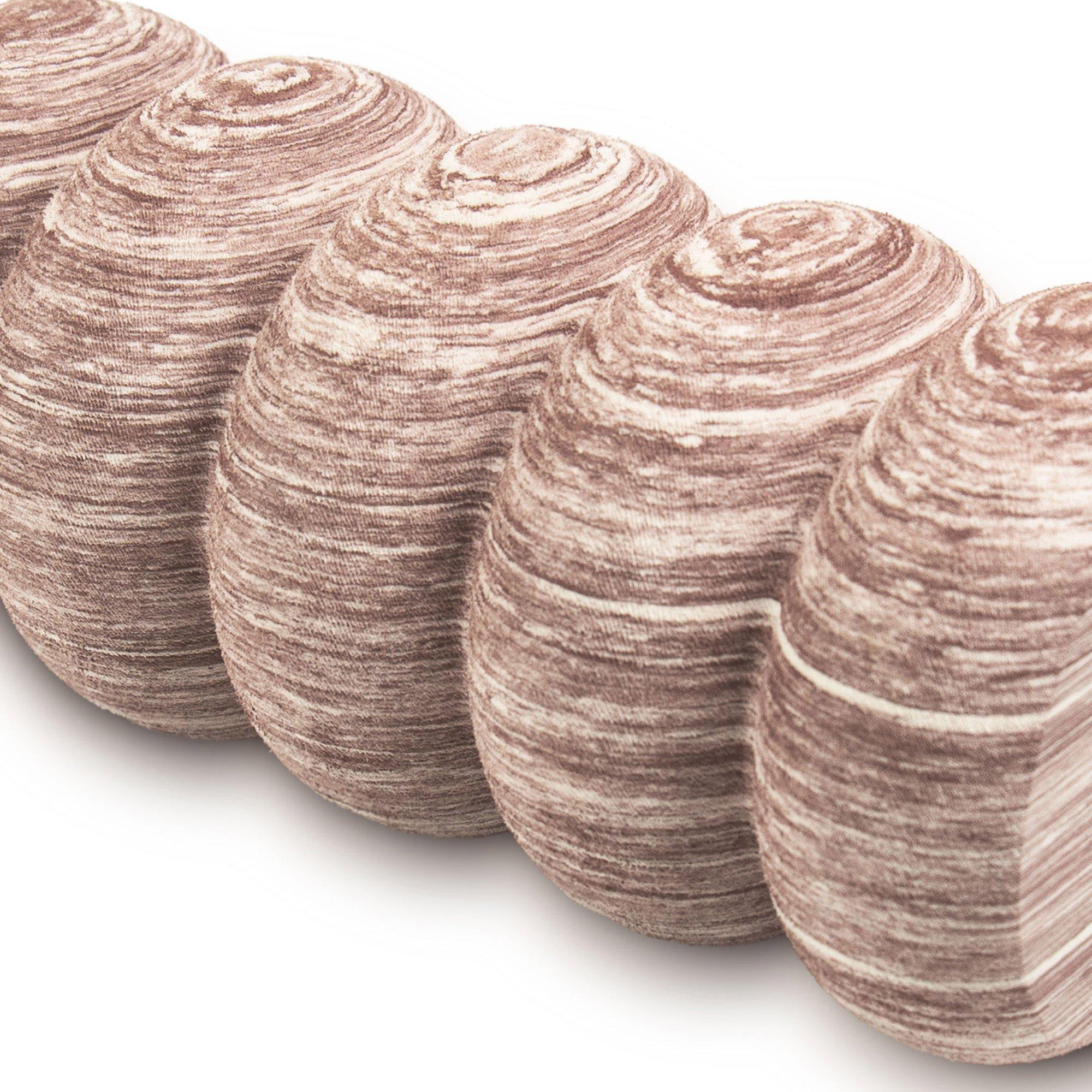 Cocoa Marble - Bahe - Sculpted Roller Ld62 - 4