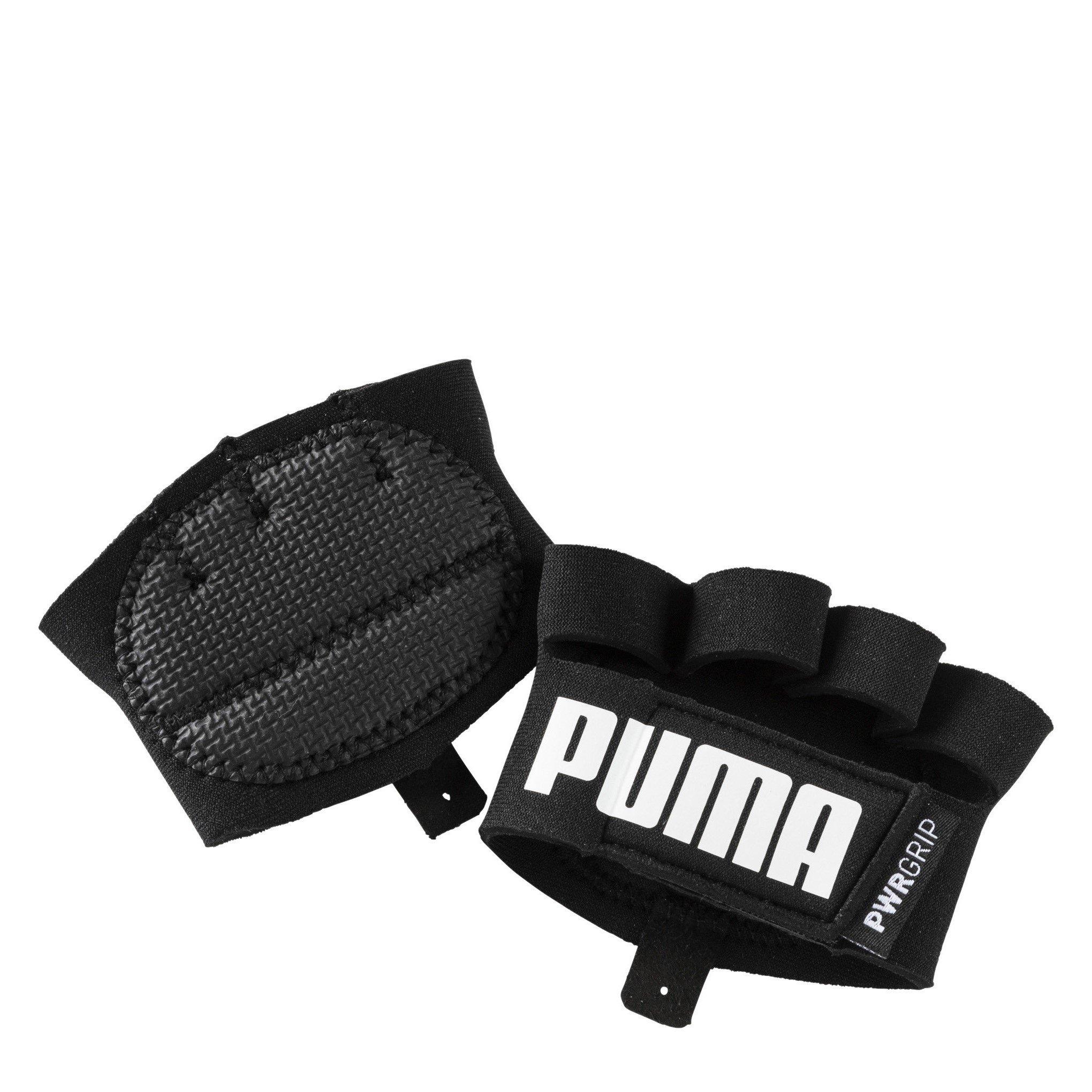 Black/White - Puma - Mens Essential Training Grip Gloves - 1