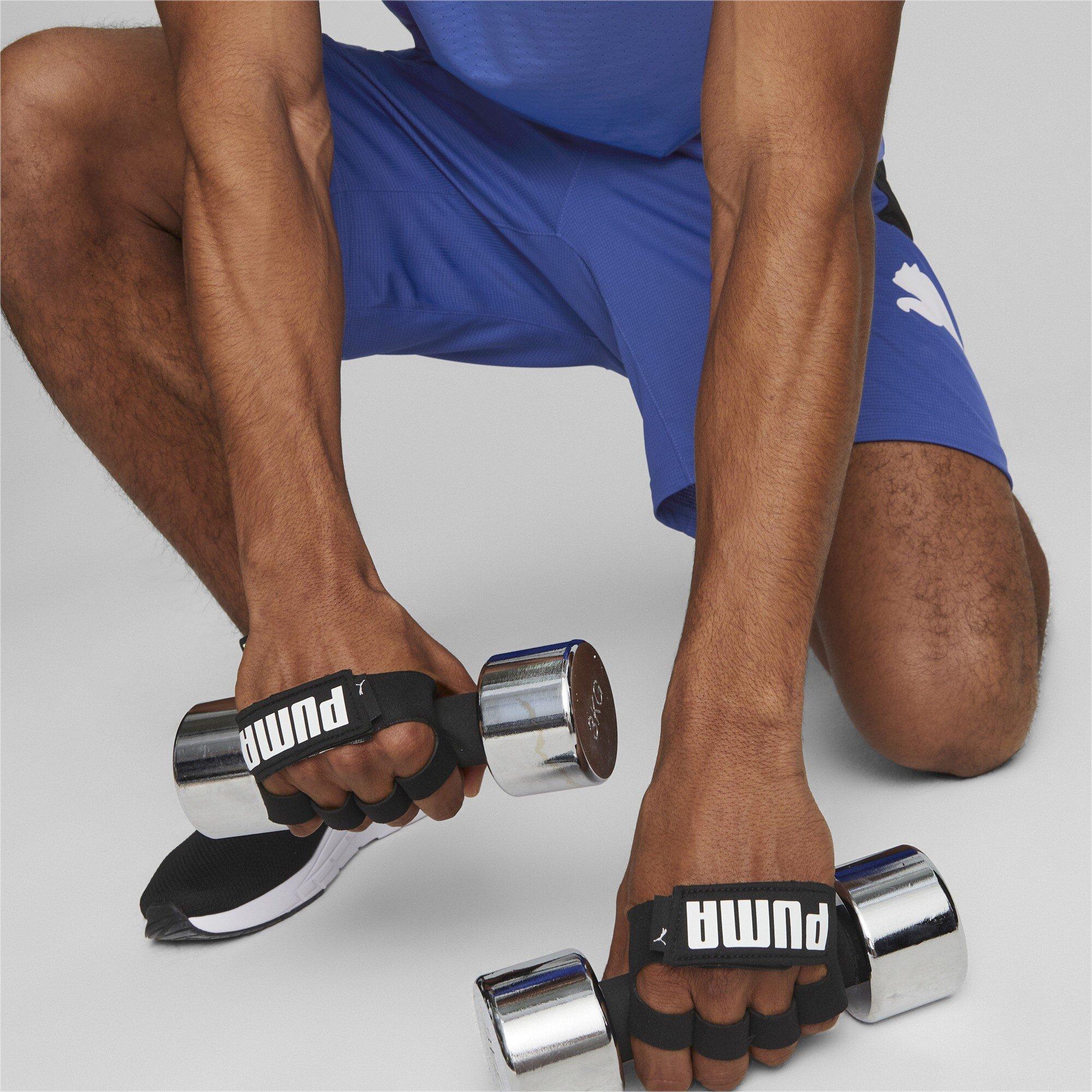 Black/White - Puma - Mens Essential Training Grip Gloves - 7