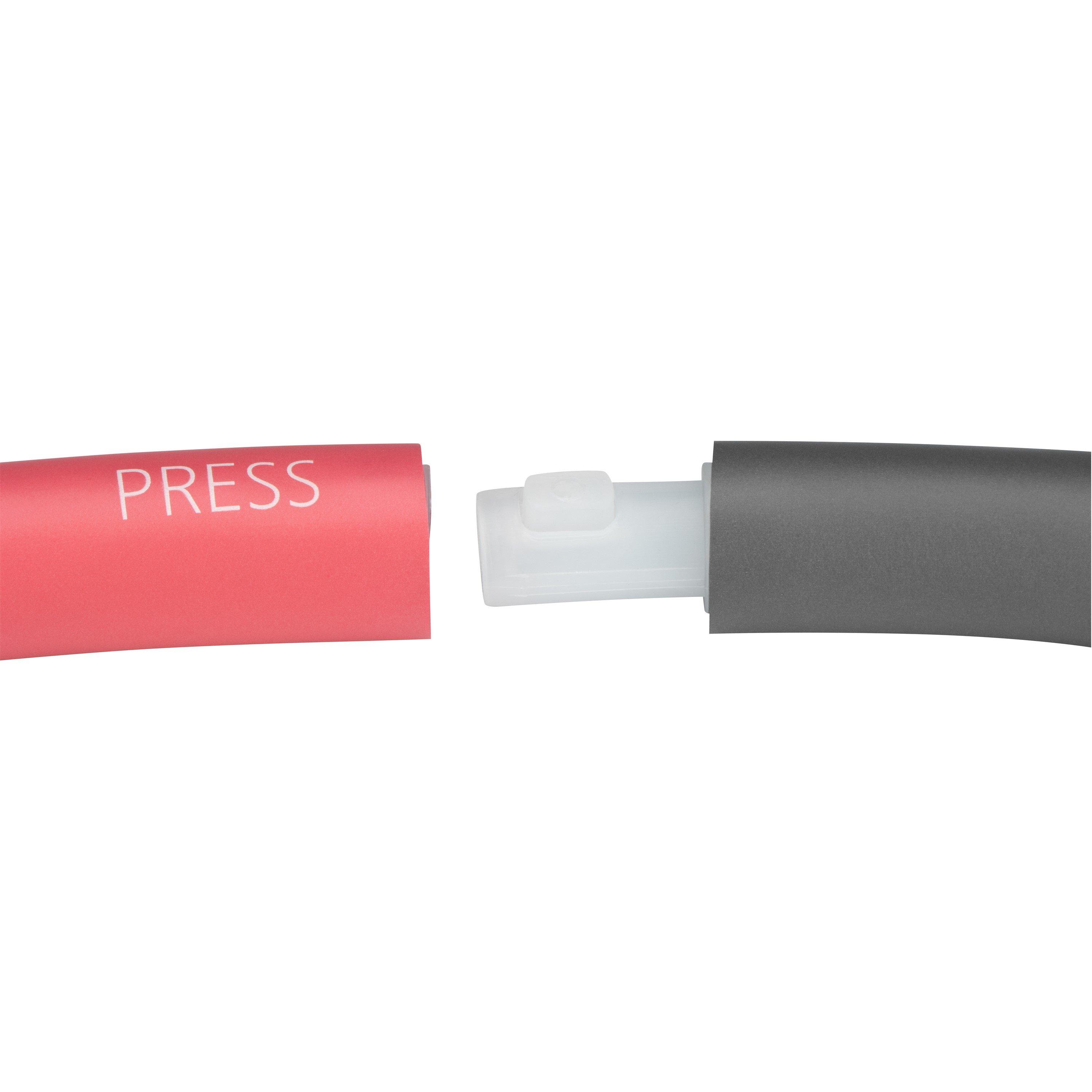 Pink/Grey - Avento - Fit Hula Hoop Foam 1.2kg - 2