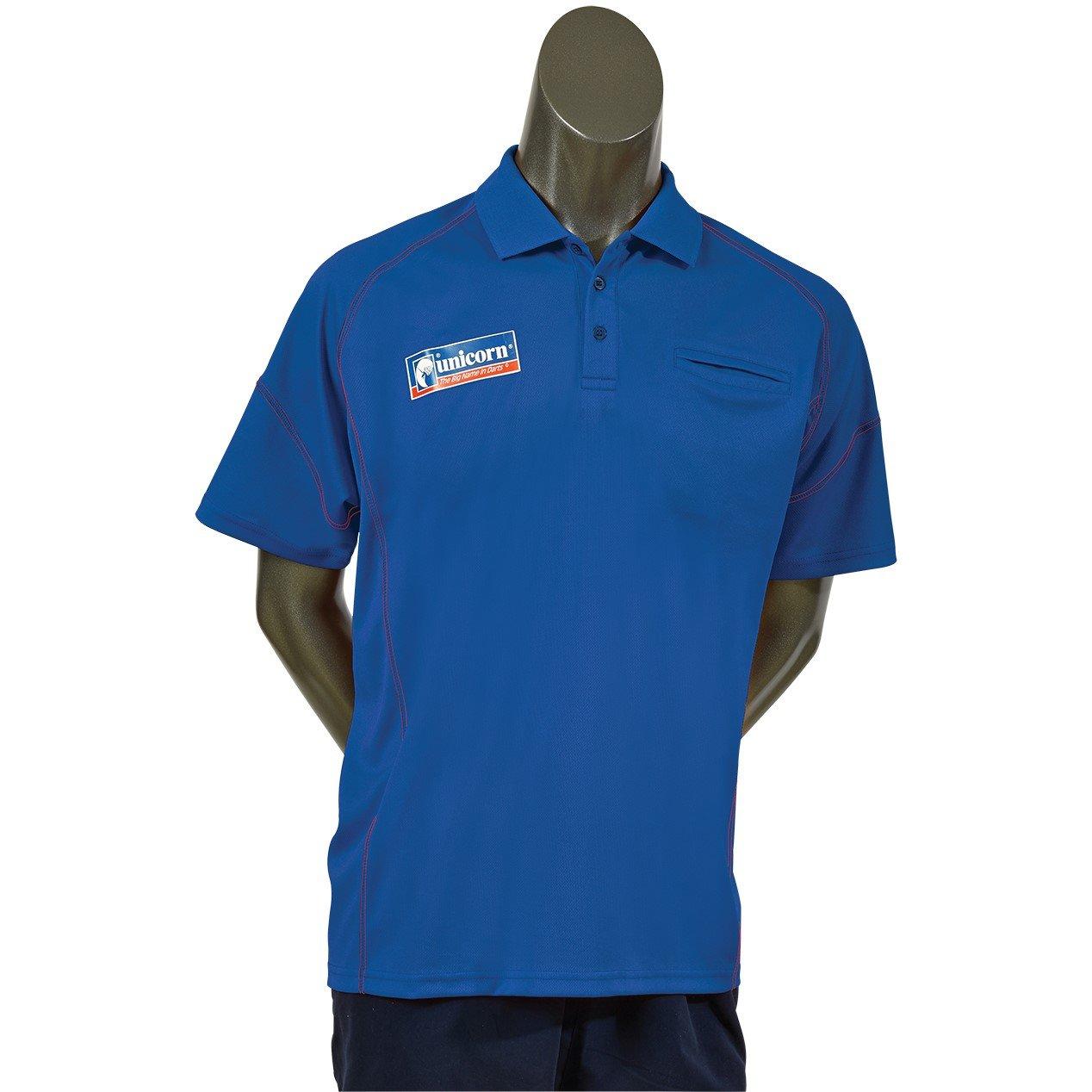 Blue - Unicorn Darts - Men's Team Darts Shirt