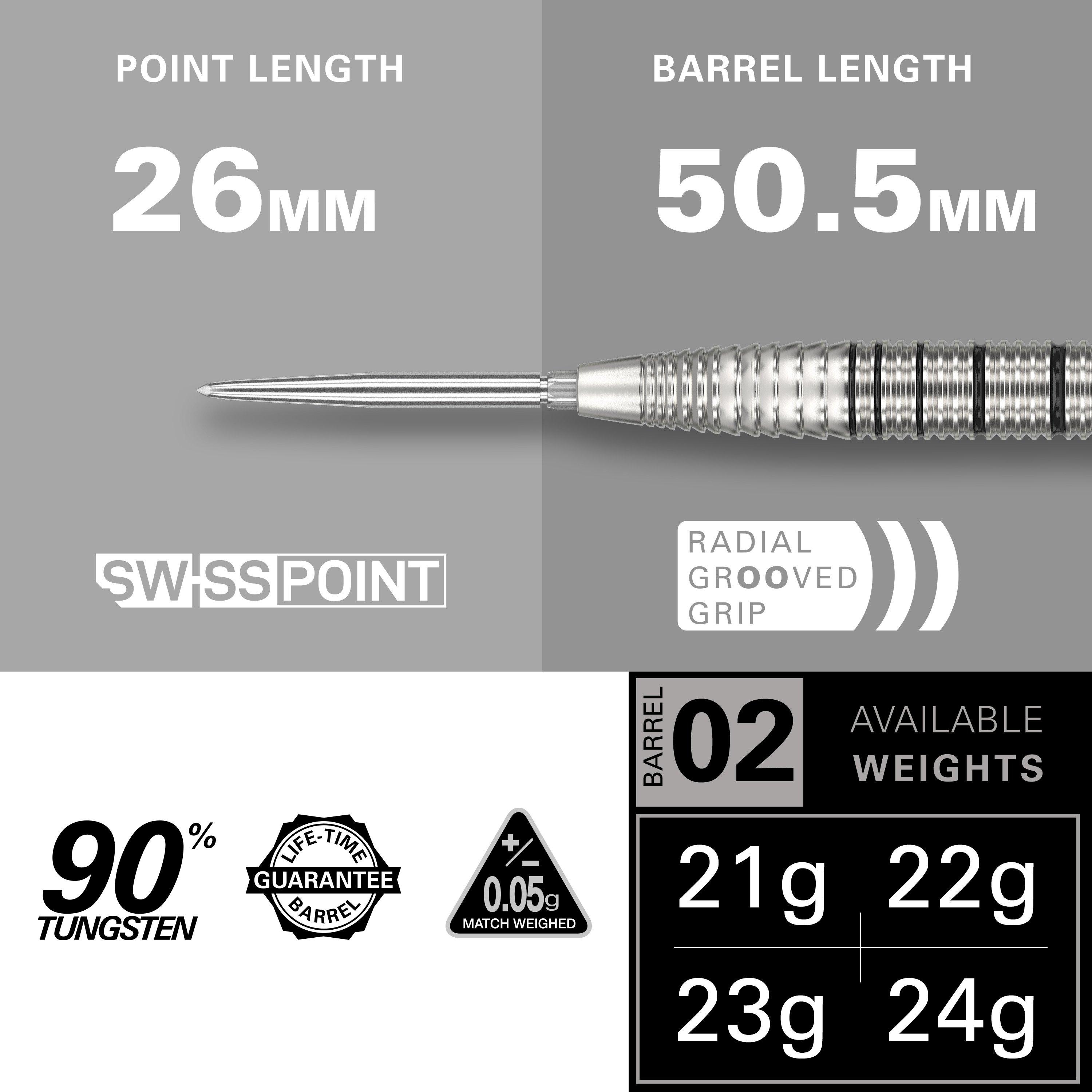 Multi - Target Darts - Men's Exo Tung Dart - 2