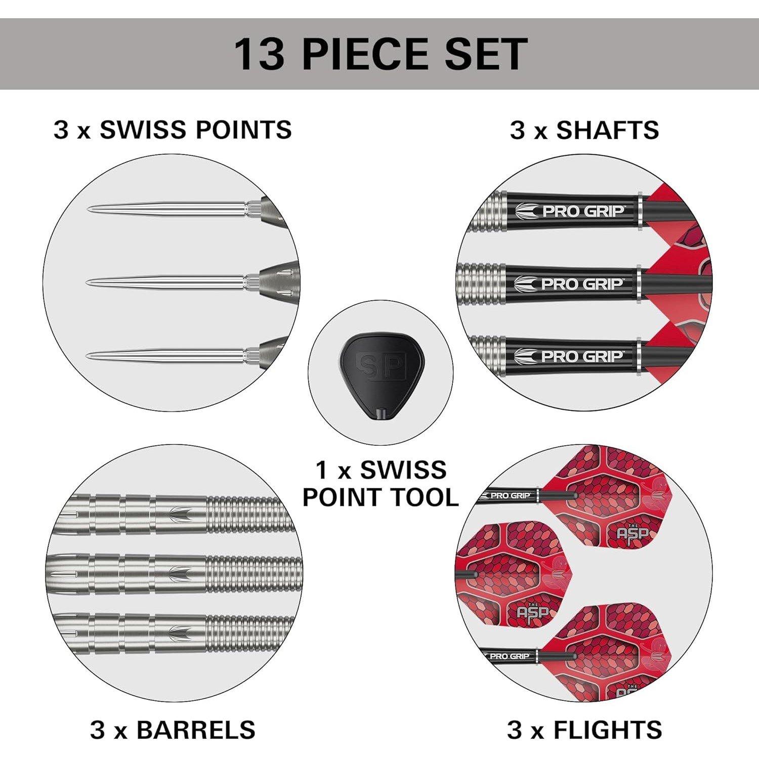 Meerkleurig - Target Darts - Men's NAspinall Darts - 4