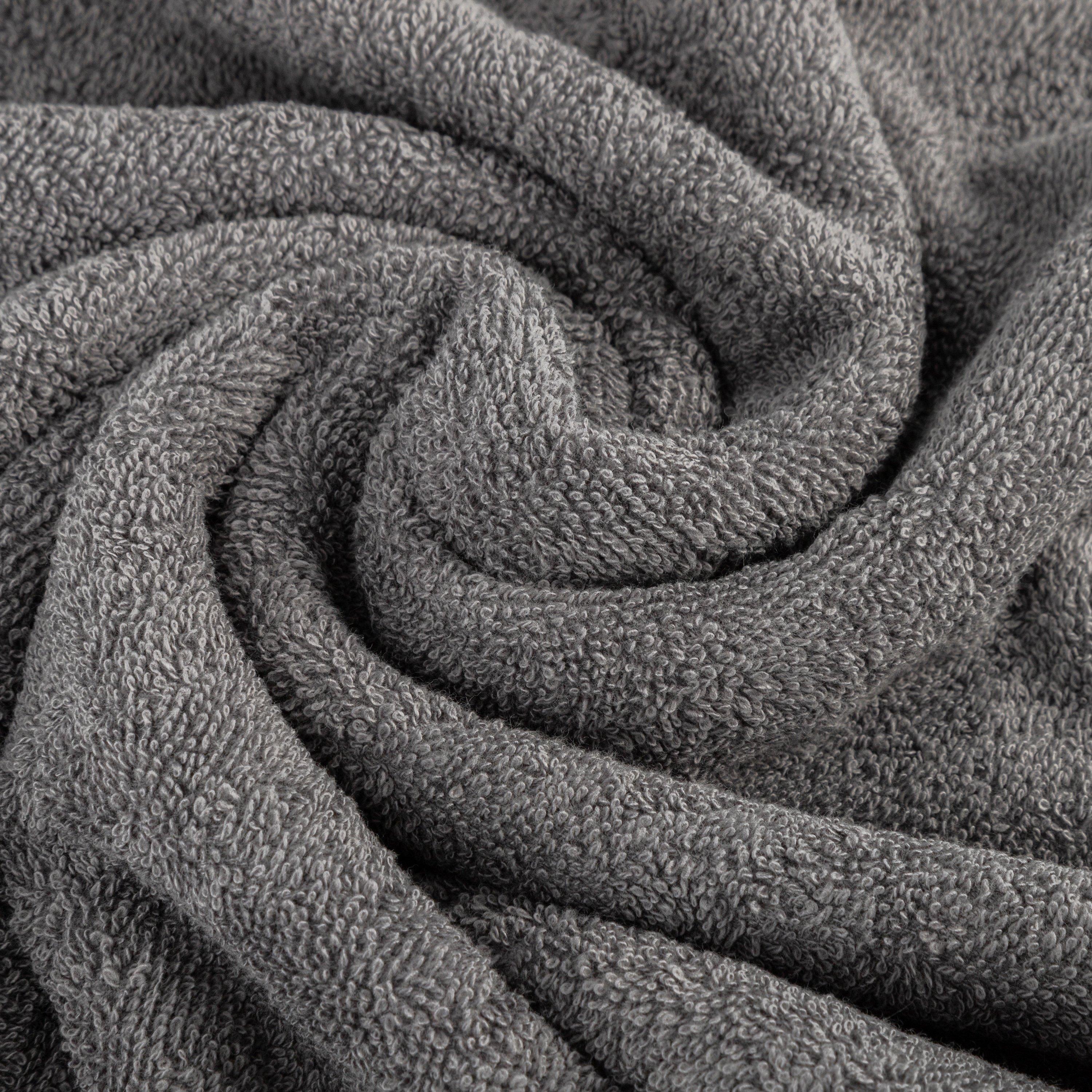 Grey - Everlast - Shower Towel 150 x 75cm - 4