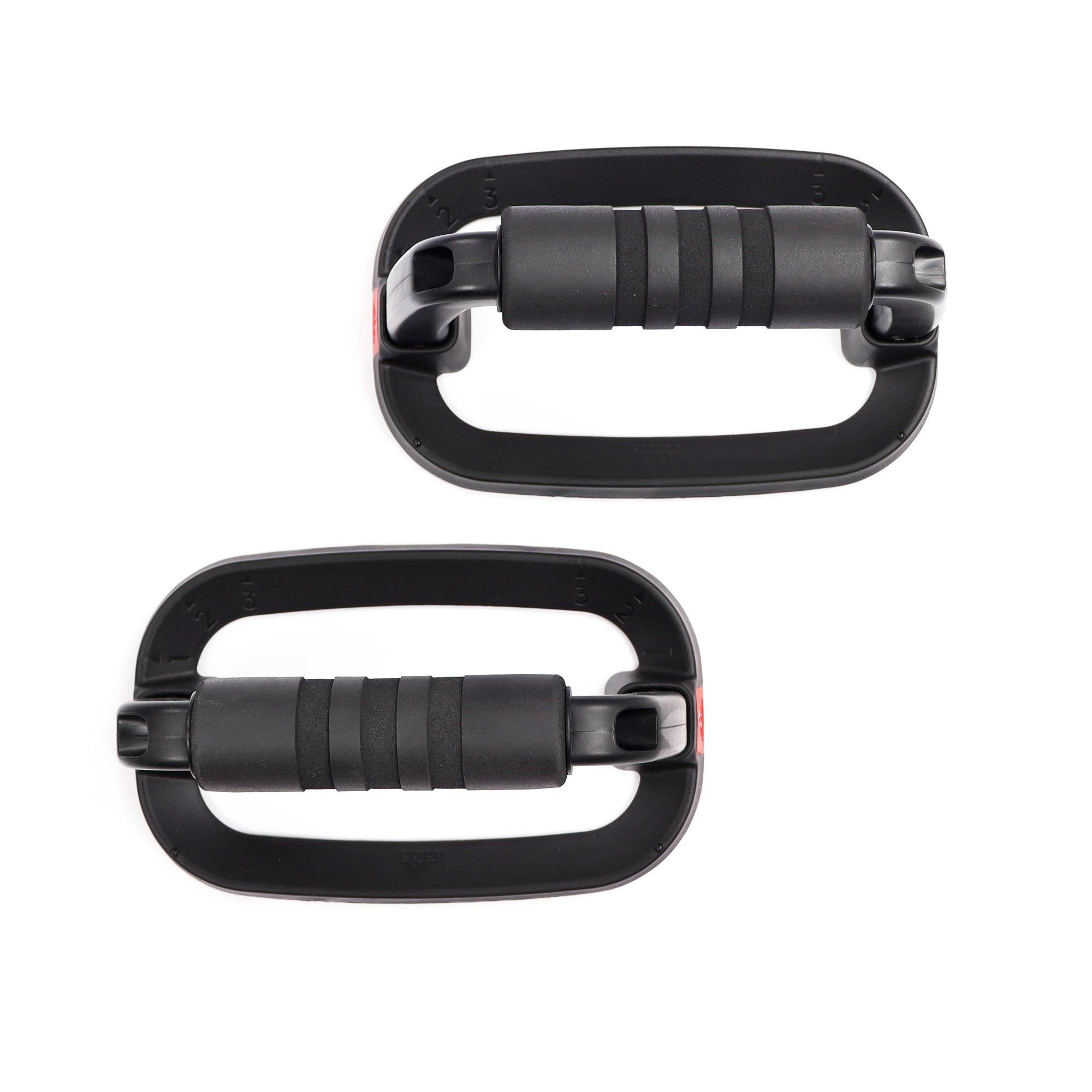 Zwart - adidas - Ergonomic Grip Push Up Grips - 2