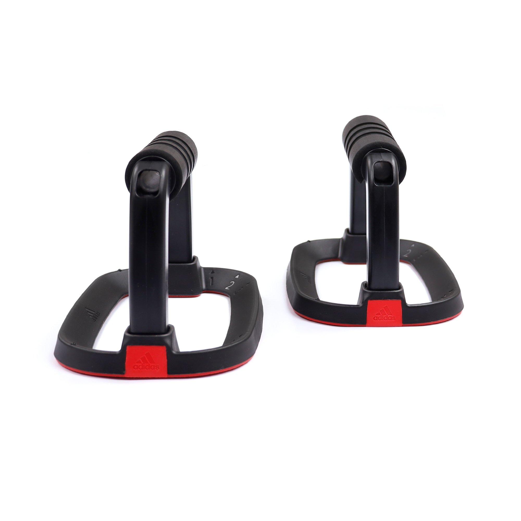 Zwart - adidas - Ergonomic Grip Push Up Grips - 3