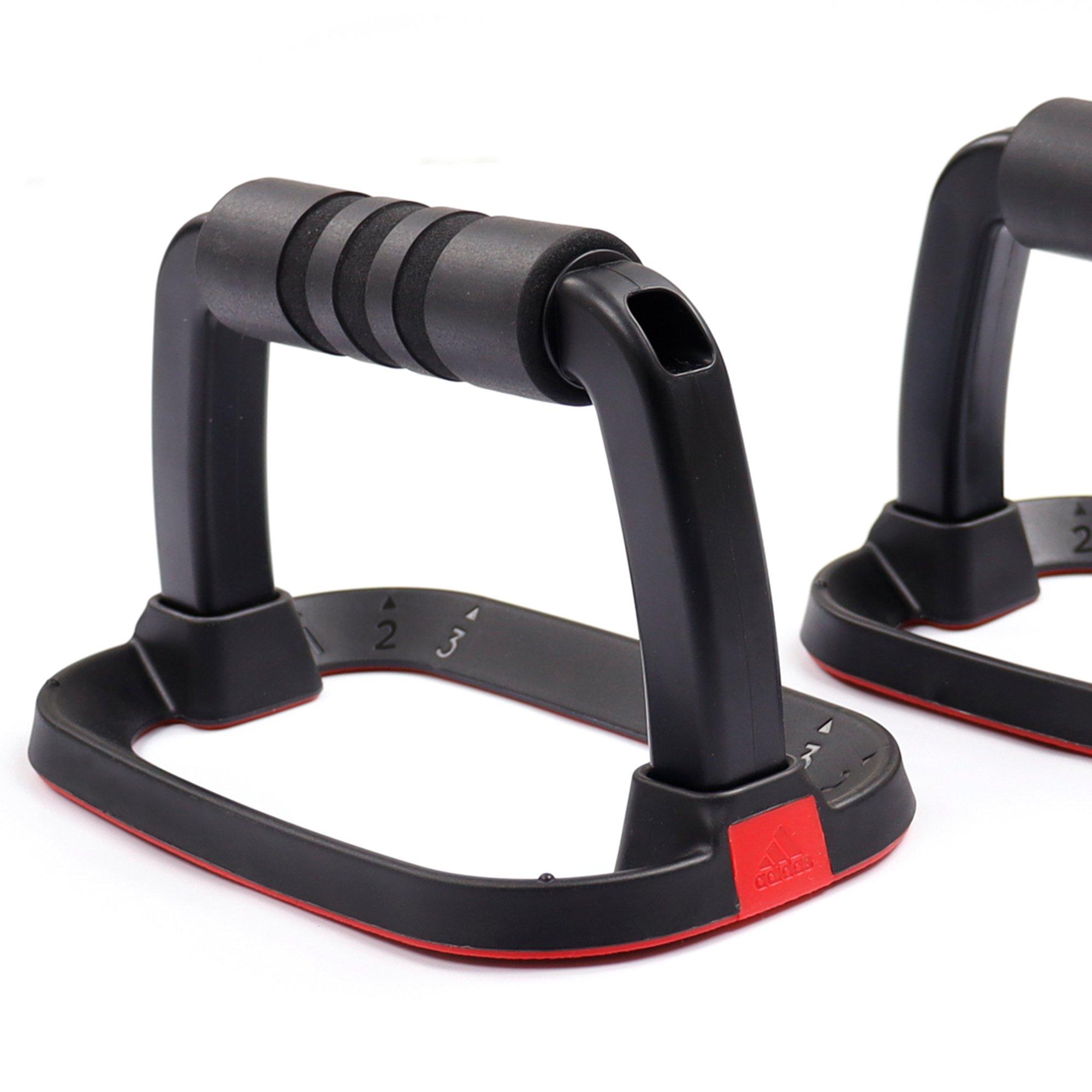Zwart - adidas - Ergonomic Grip Push Up Grips - 7