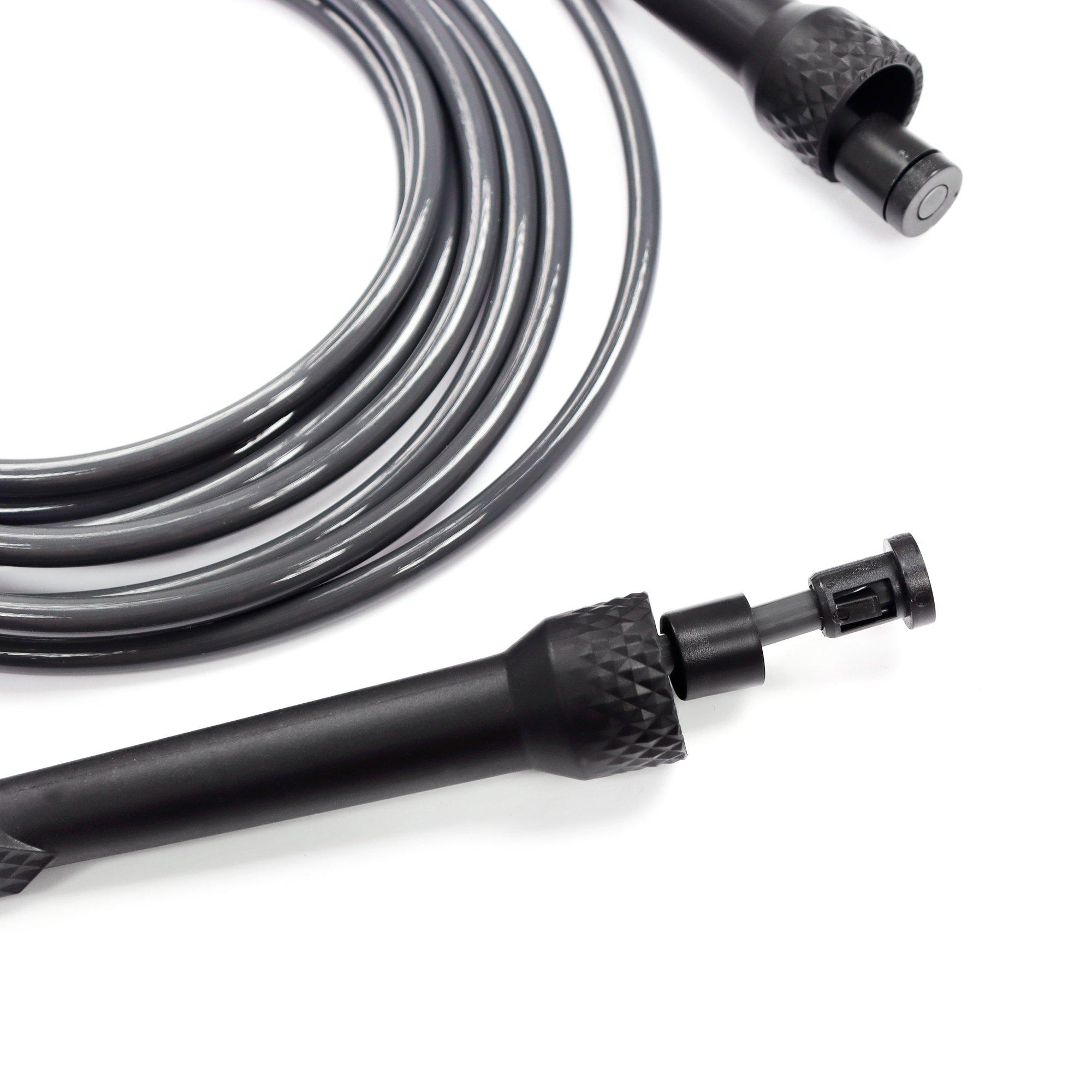 Black - adidas - Adjustable Plastic Skipping Rope - 3