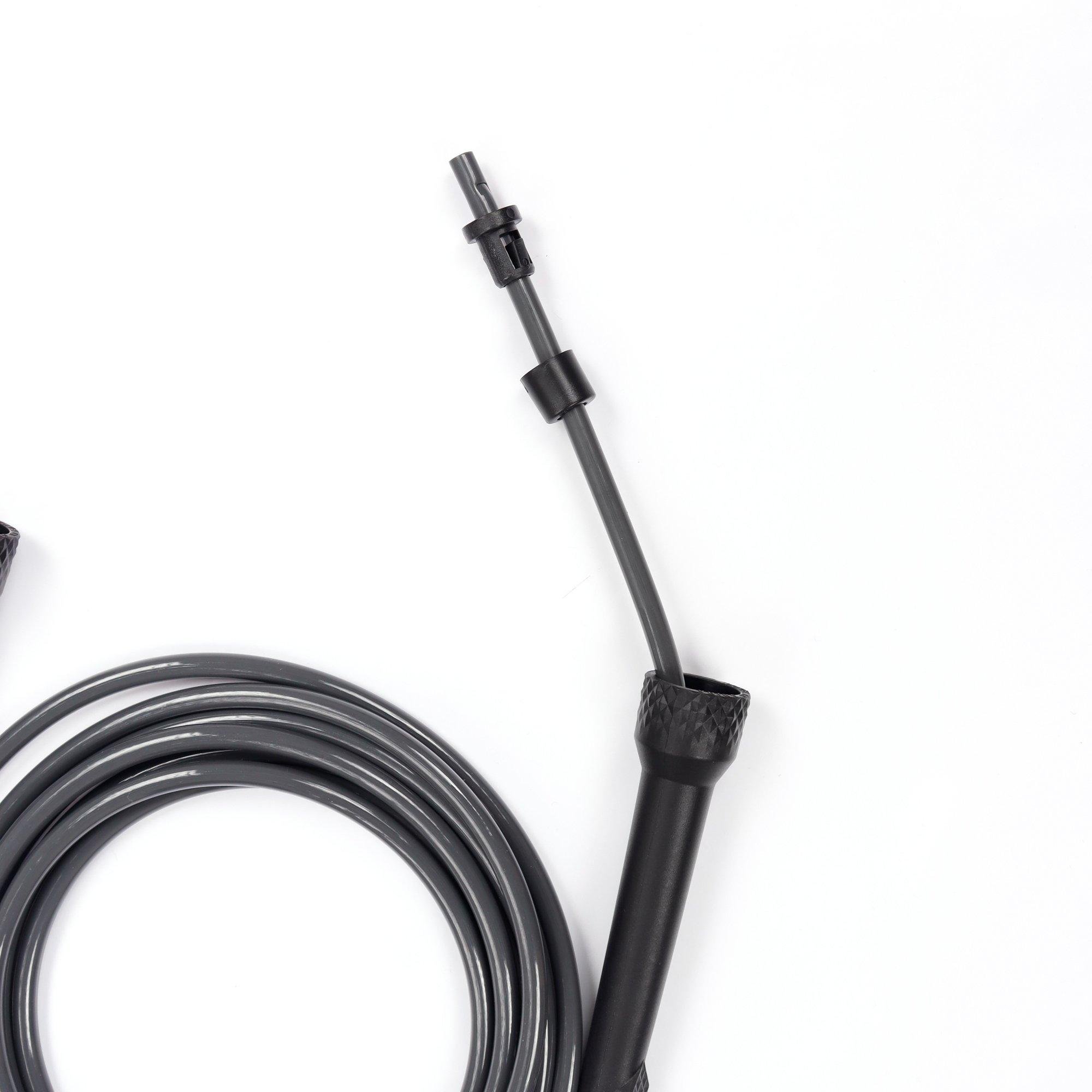 Black - adidas - Adjustable Plastic Skipping Rope - 4