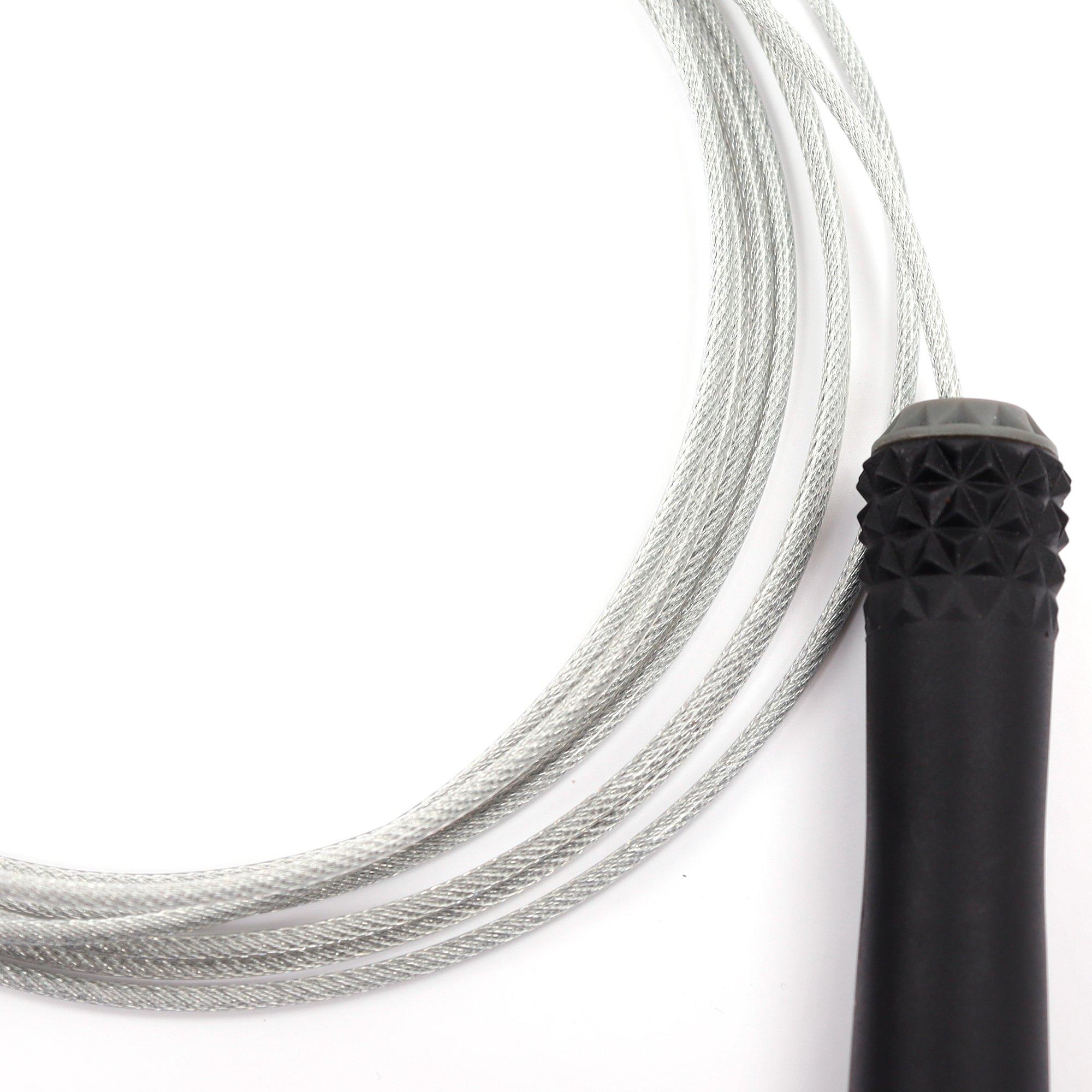 Zwart - adidas - Adjustable Steel Skipping Rope - 6