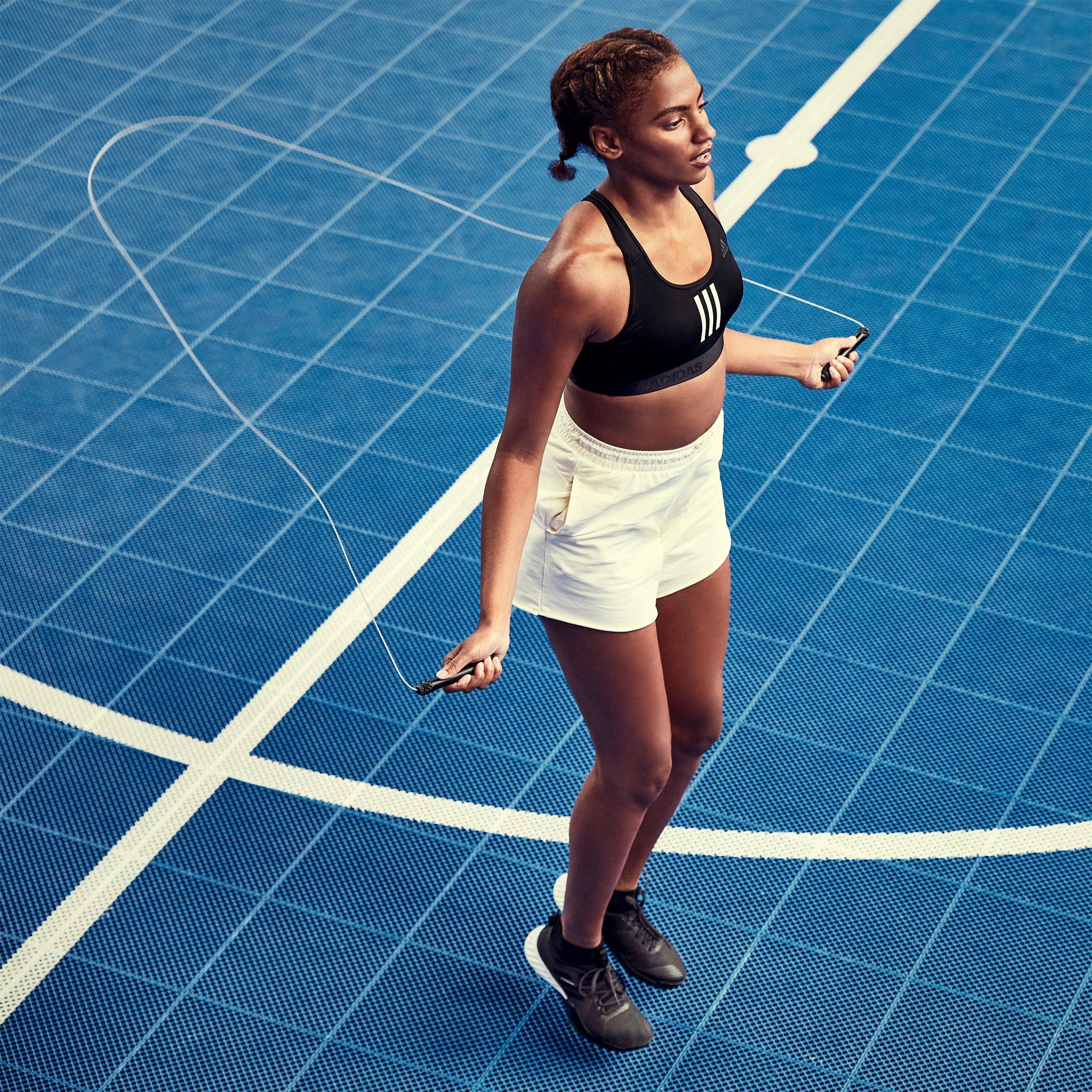 Black - adidas - Adjustable Steel Skipping Rope - 8
