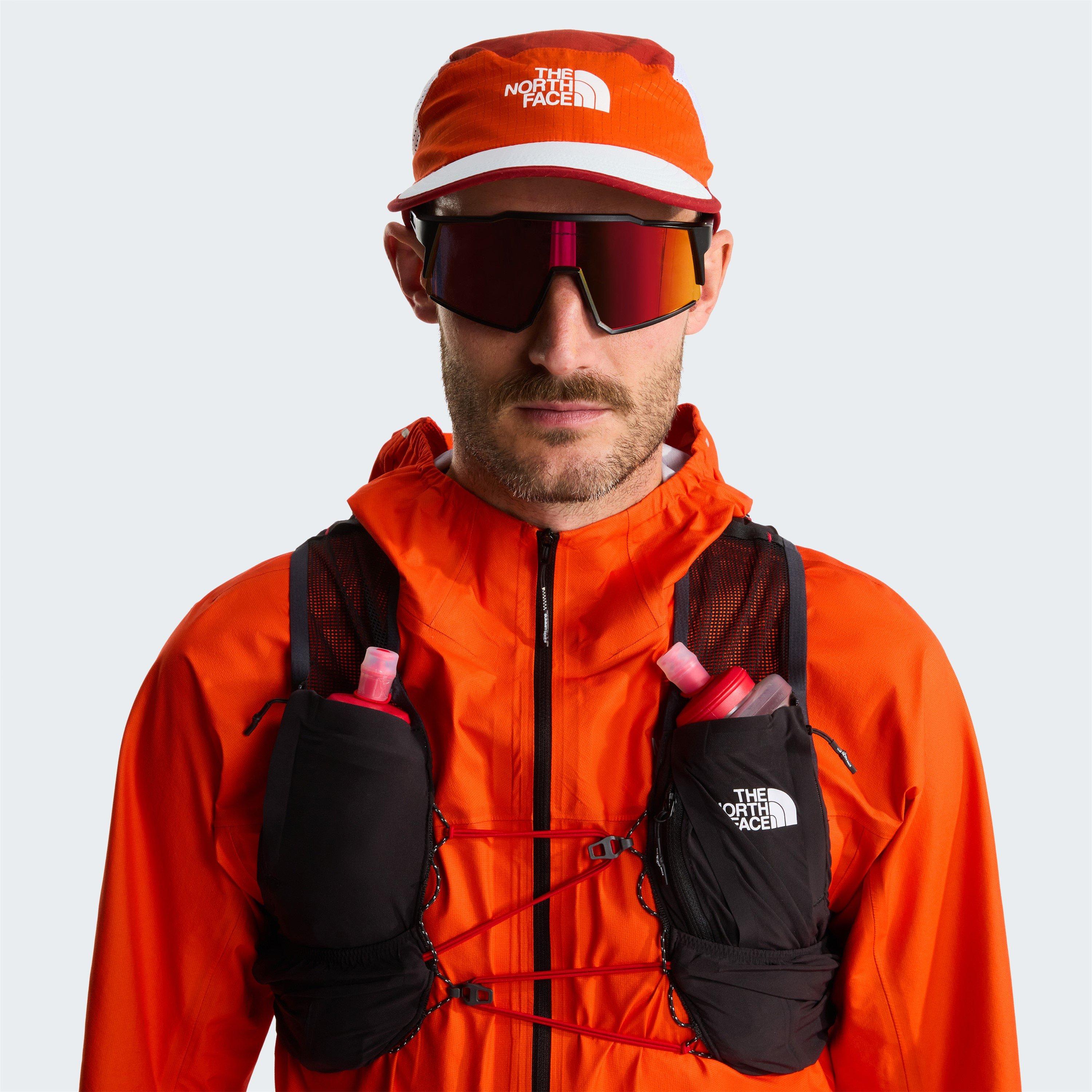 Lava Red - The North Face - Summer Running Cap Mens - 4