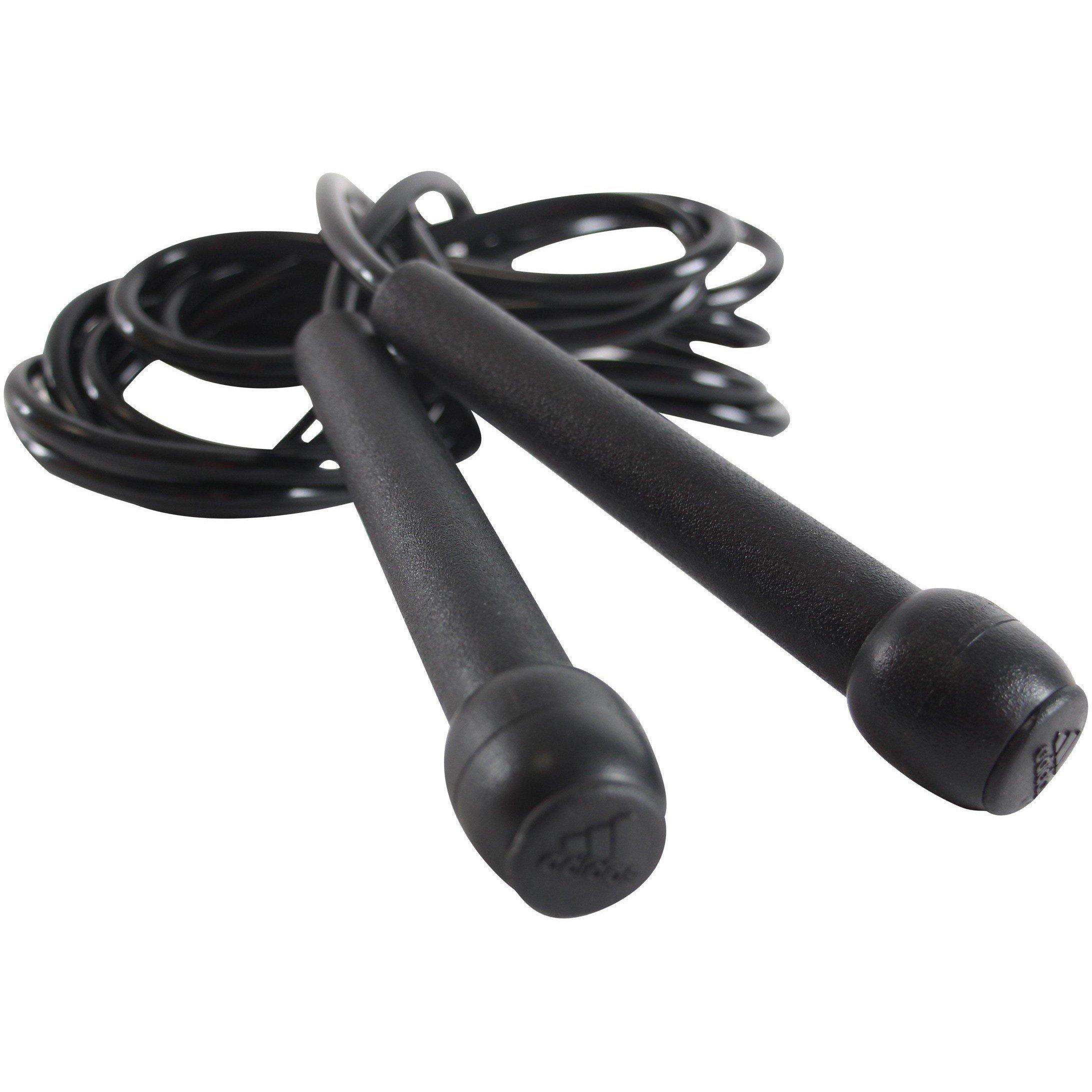 Adidas  Adults Skipping Ropes - Black - 9ft